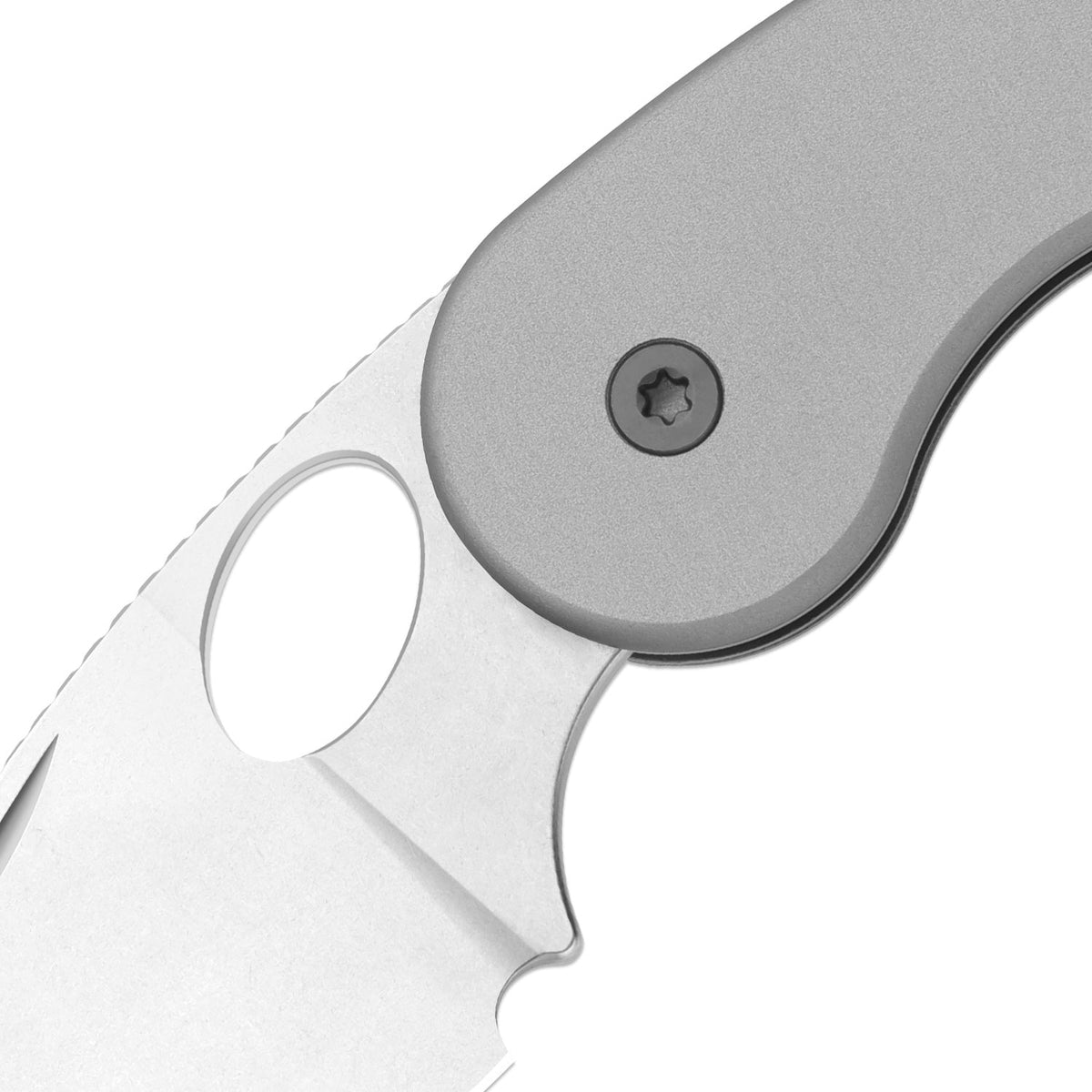 Microbe TSJ AirTi | KStop™ Slip joint | Aluminum | S35VN + Stonewashed  | KizerB™ 2742TSJA1