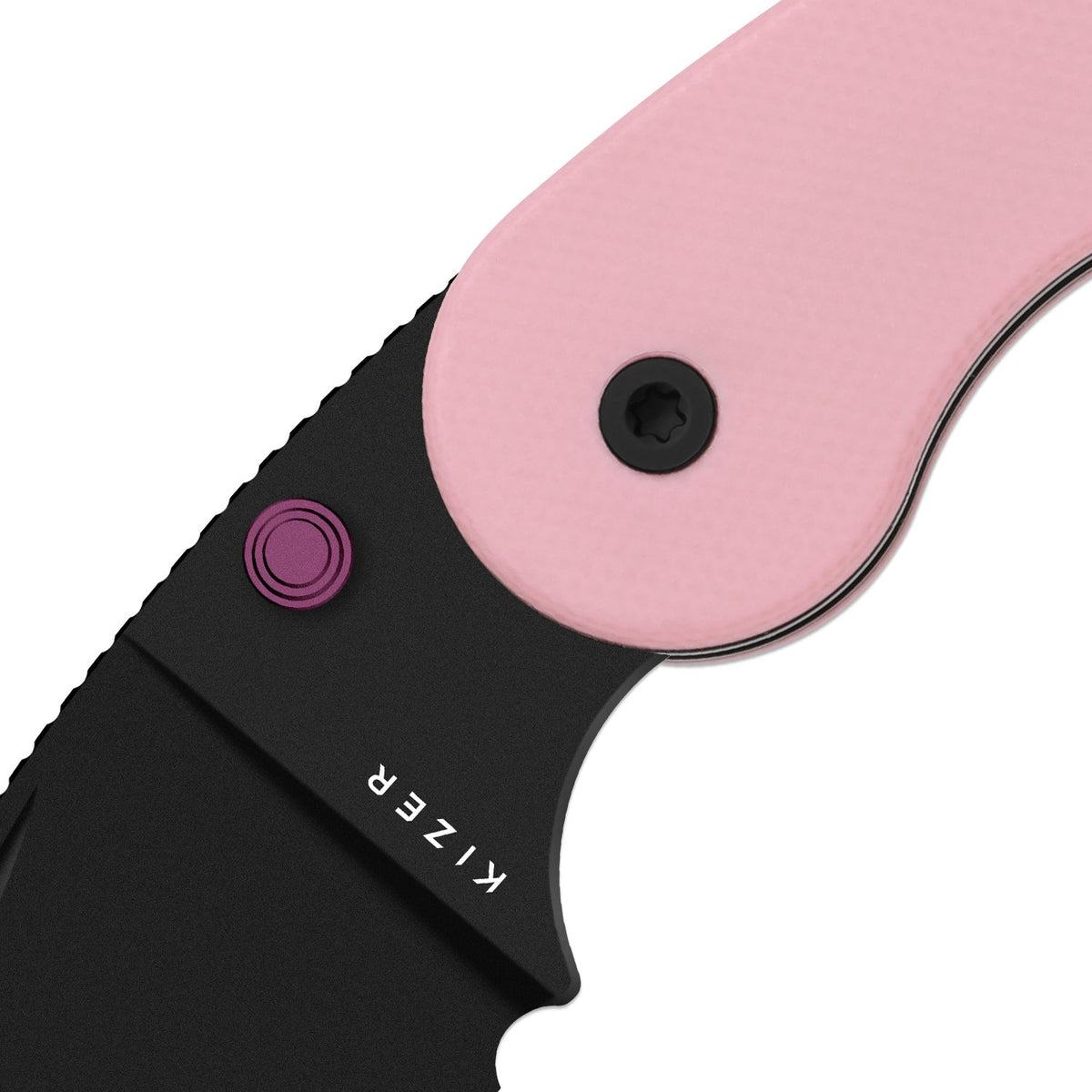 Microbe DSJ AirTi | Detent Slip Joint | Norplex UltreX™ G10 | 14C28N+Black PVD Coating | KizerV™ 2742DSJA1