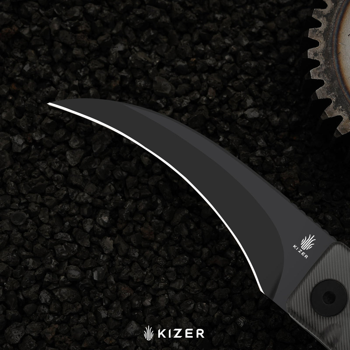 Kiwami | BD1N + Black PVD | Acrylic | Hawkbill | KizerV™ 3809SH1