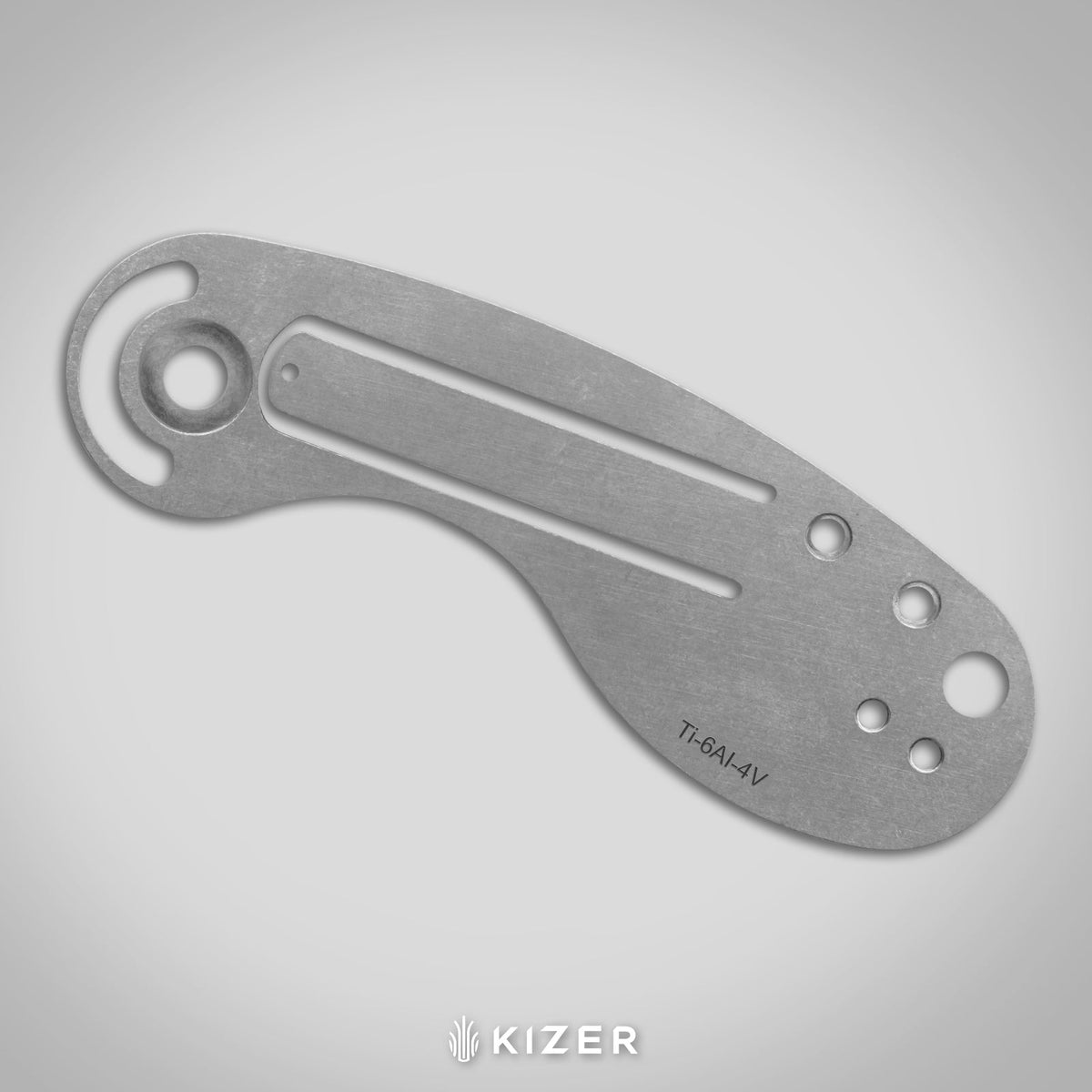 Microbe TSJ AirTi | KStop™ Slip joint | Aluminum | S35VN + Stonewashed  | KizerB™ 2742TSJA1