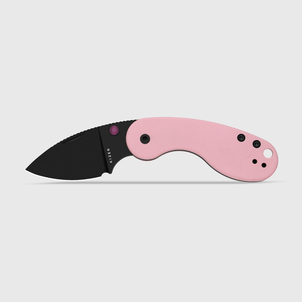 Microbe DSJ AirTi | Detent Slip Joint | Norplex UltreX™ G10 | 14C28N+Black PVD Coating | KizerV™ 2742DSJA1