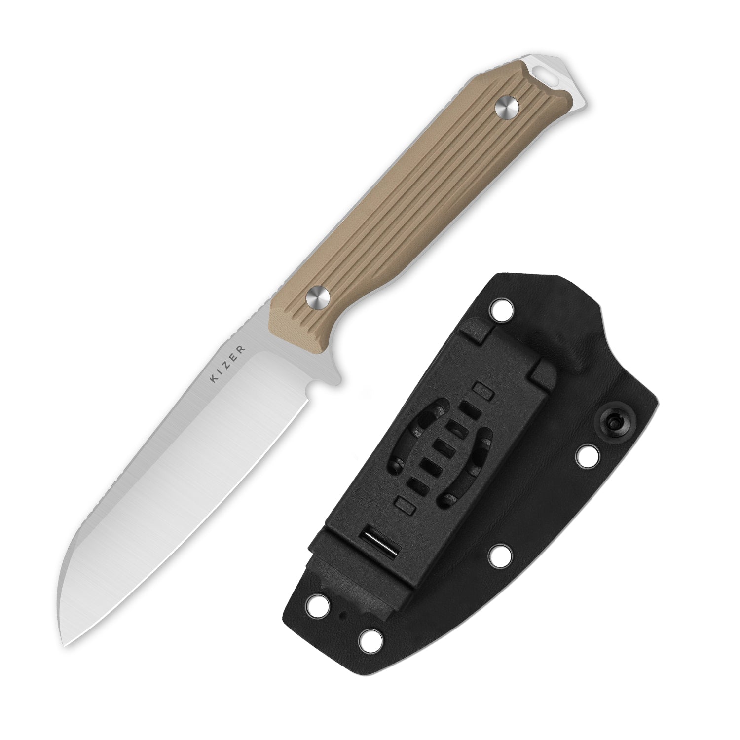 Begleiter® Fix | AEB-L+Hollow Grind | G10 | Hollow Grind | KizerV™ 1045MS2