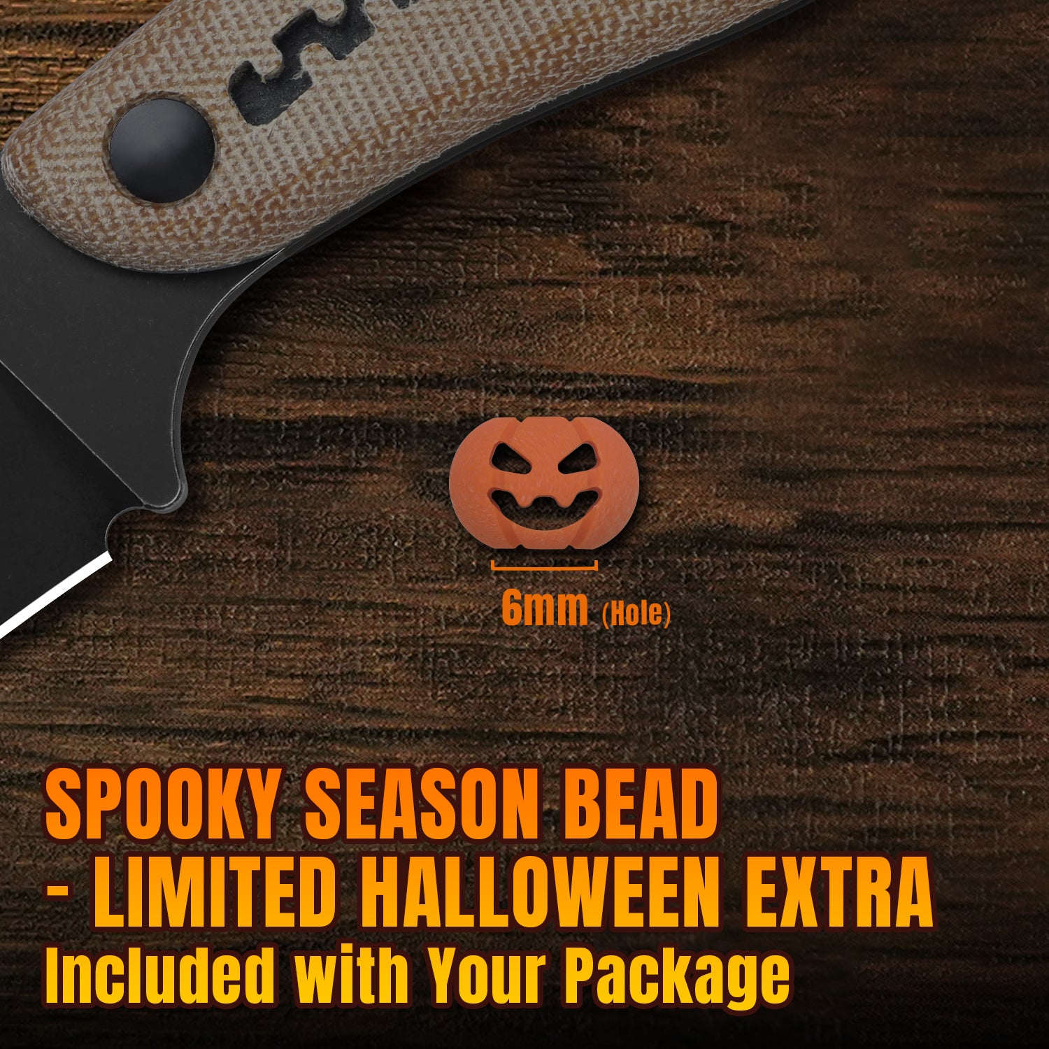 Halloween | Hare | D2 | Micarta & G10 | KizerV™ 1077HW1 | Limited