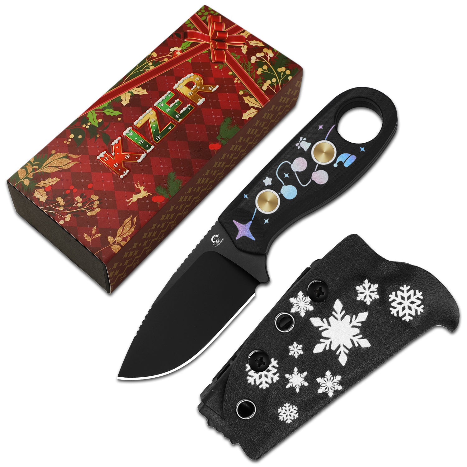 Christmas | Beaver | D2 | G10 | KizerV™ 1078MC1 | Limited