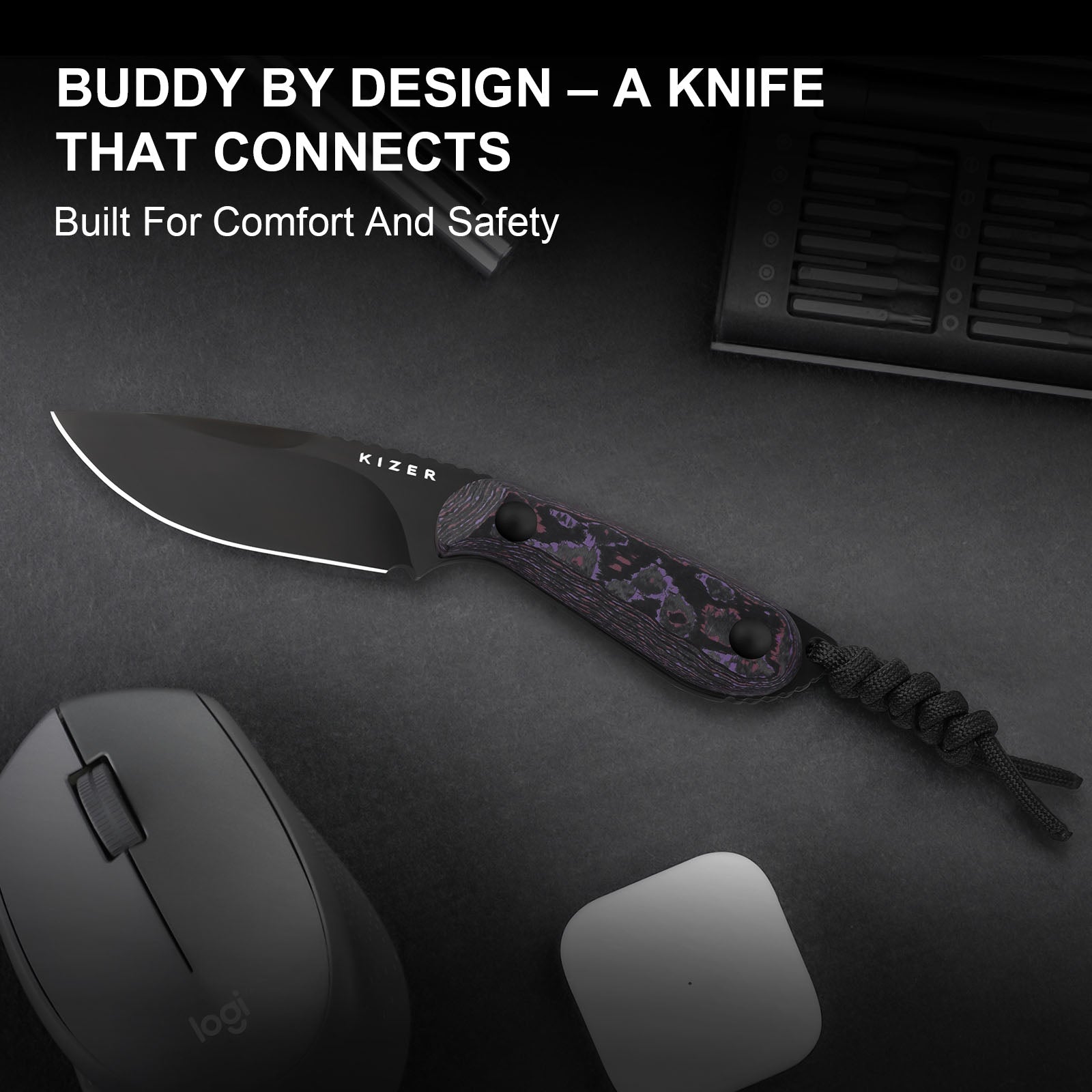 BUDDY | 4V | Fat Carbon Purple Haze | KizerB™  1081A10