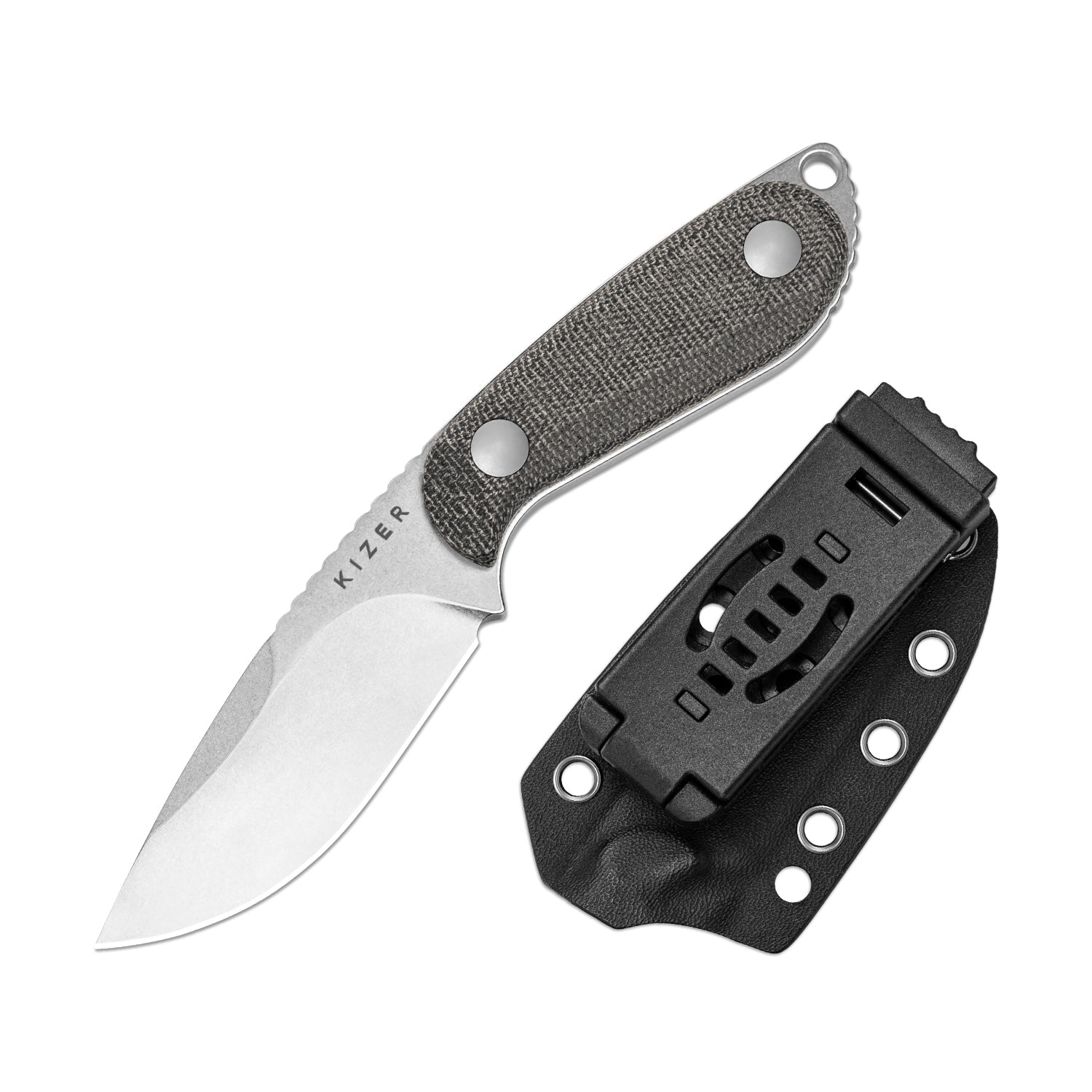 BUDDY | 14C28N | Micarta | KizerV™  1081A8