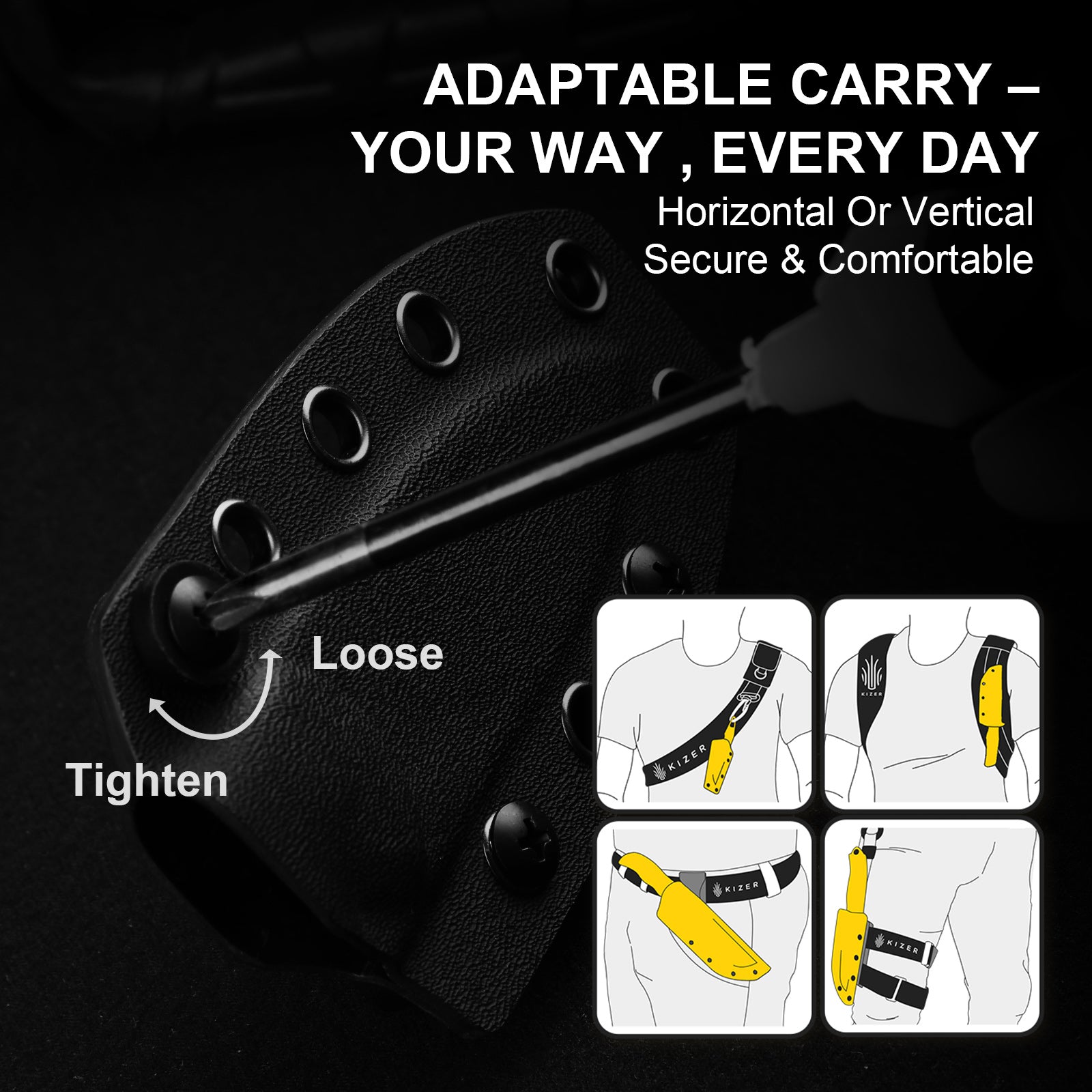 Drop Bear® Fix | Norplex UltreX™ Micarta | AEB-L | KizerV™ 1093A2
