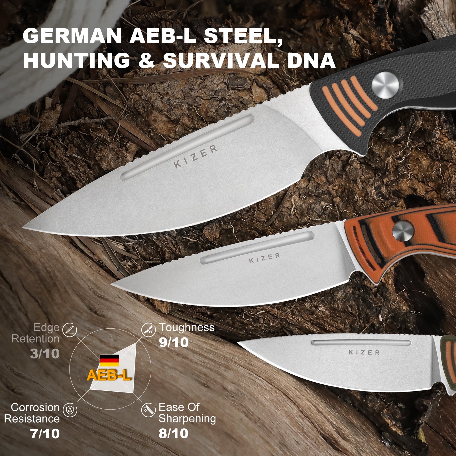 Evenki 3 | AEB-L | G10 | KizerV™ 1099A1