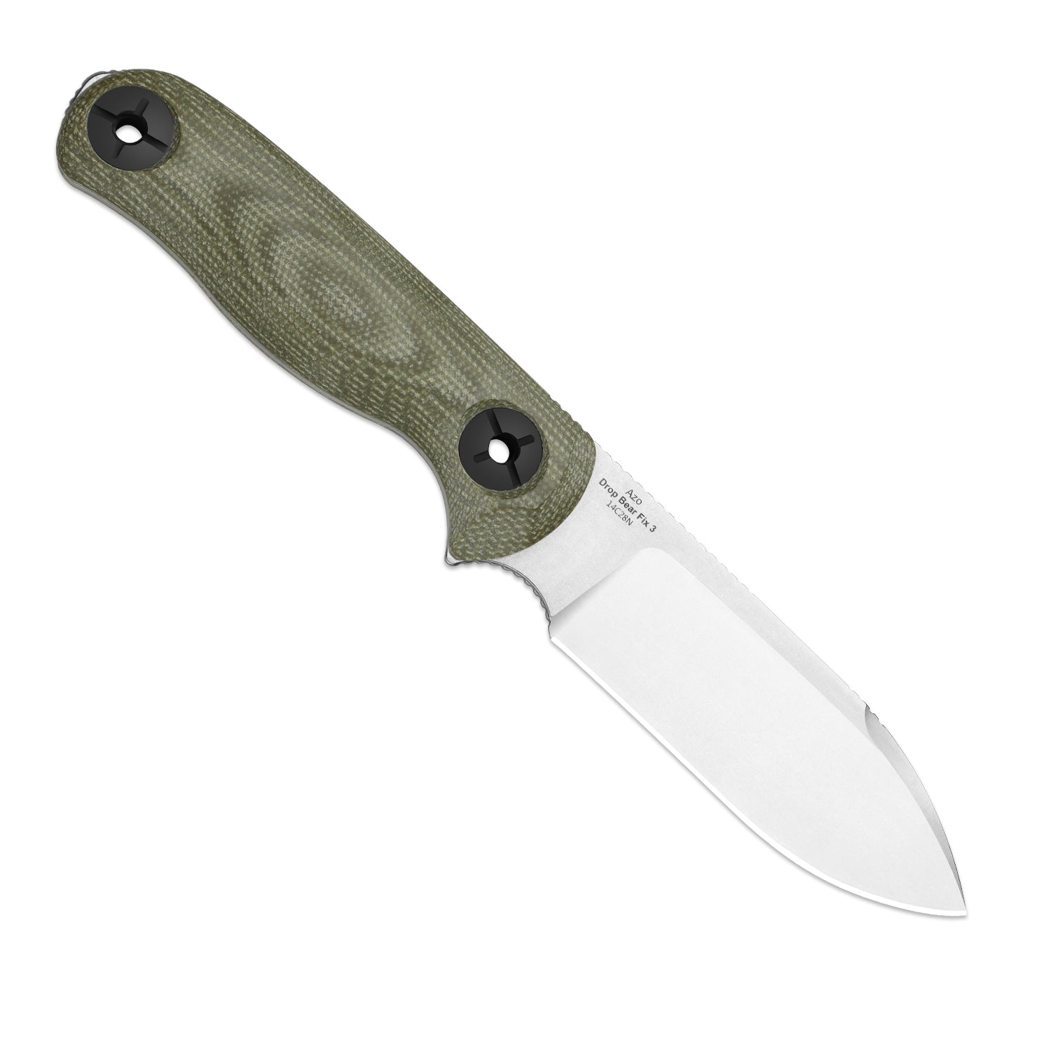 Drop Bear® Fix 3 | 14C28N | Micarta | KizerV™ 1101A2