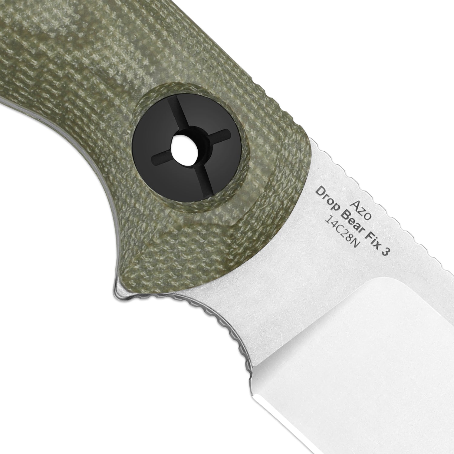 Drop Bear® Fix 3 | 14C28N | Micarta | KizerV™ 1101A2