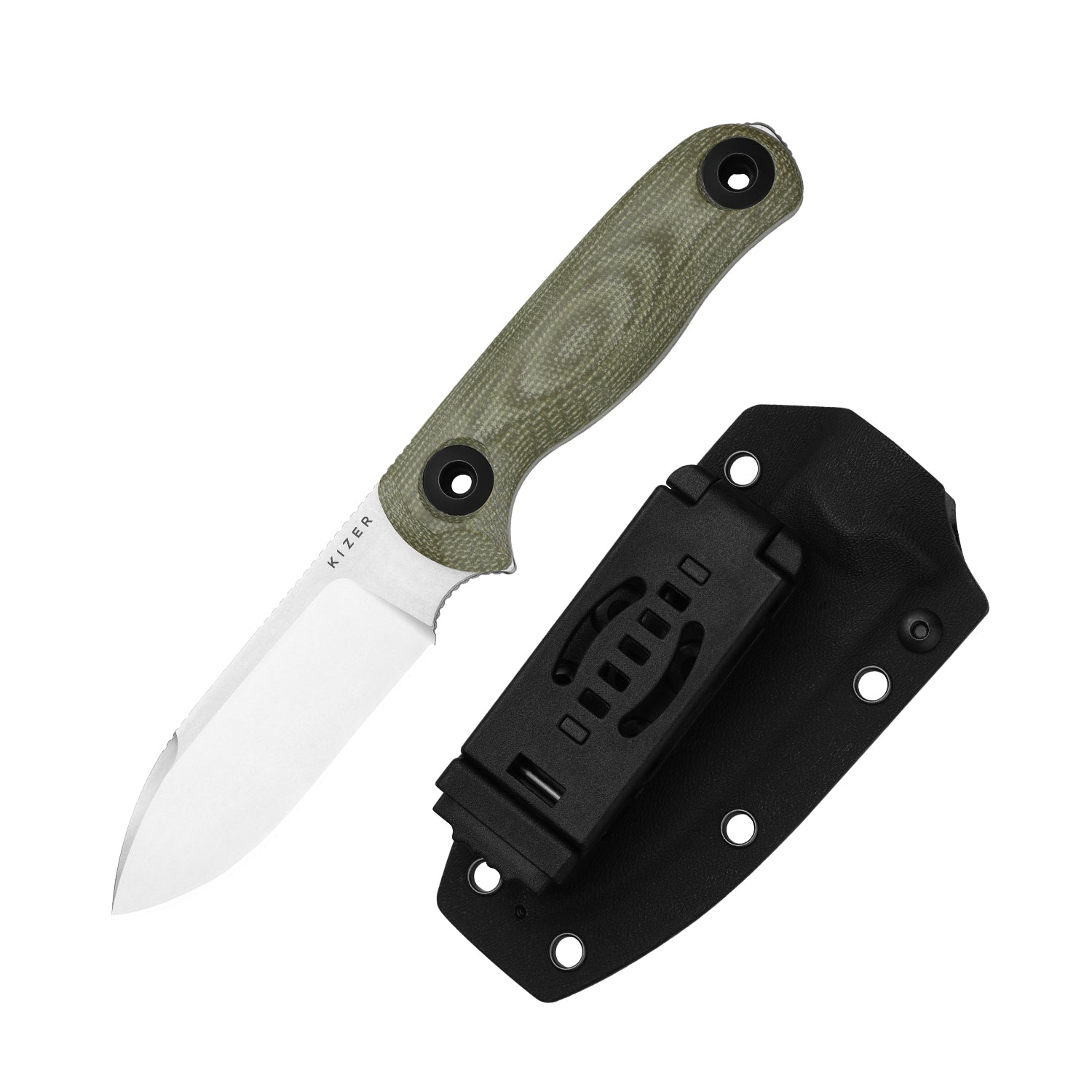 Drop Bear® Fix 3 | 14C28N | Micarta | KizerV™ 1101A2