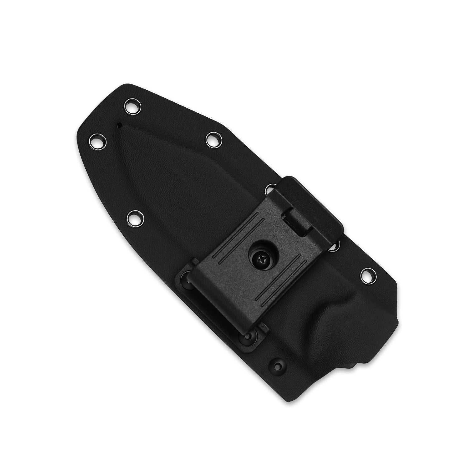 Sheepdog® Survival | 5.5mm x 5.28" | Hammer Pommel & Bow Drill Divot | Black Coated 1095 Steel | KizerV™ 1105A4
