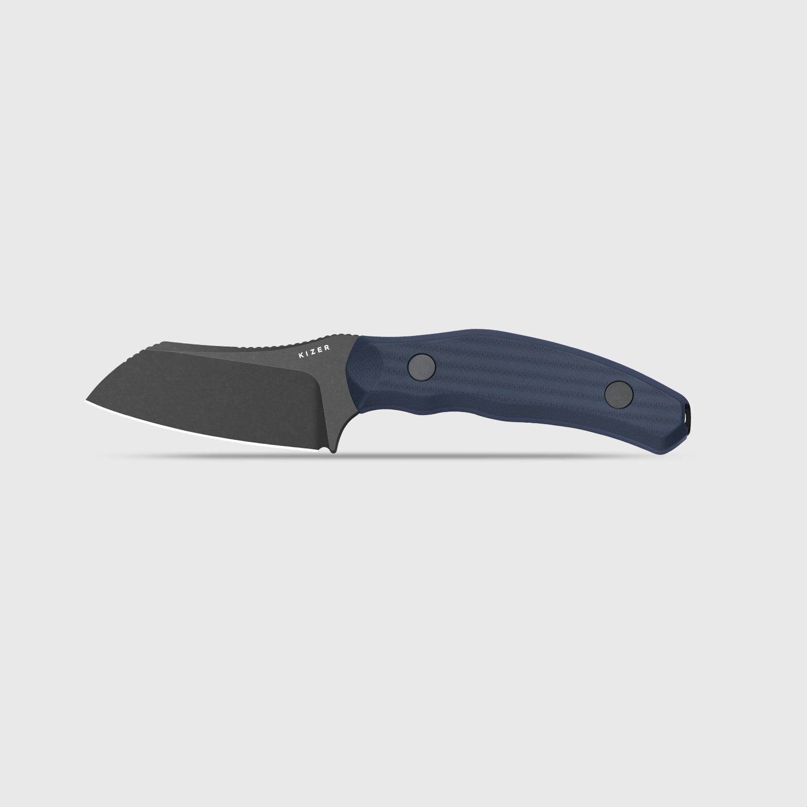 Bulldog Fix | One-Piece G10 Handle | 14C28N | Fixed Blade | KizerV™ 1116A1
