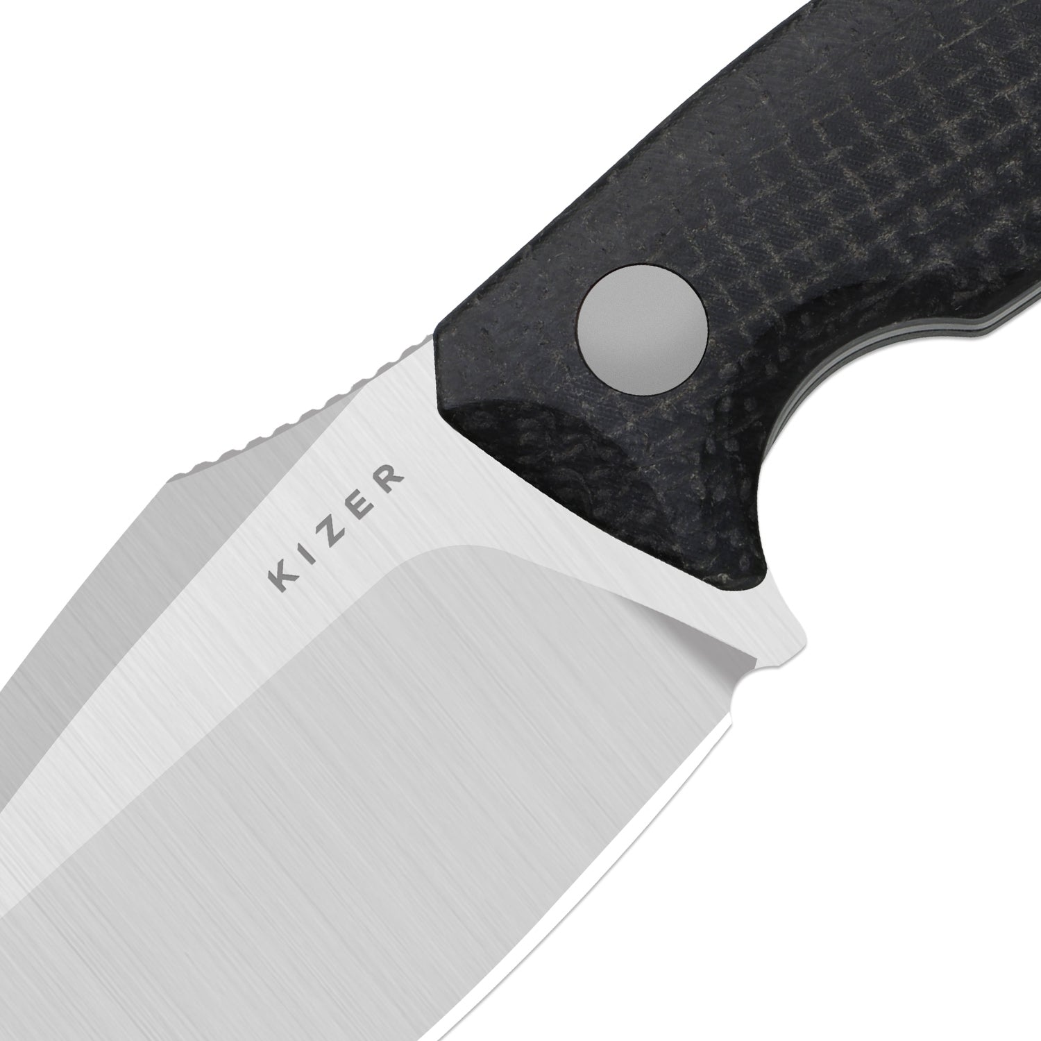 Cabox II | AEB-L | Micarta | Satin | Black | KizerV™ 1128A3
