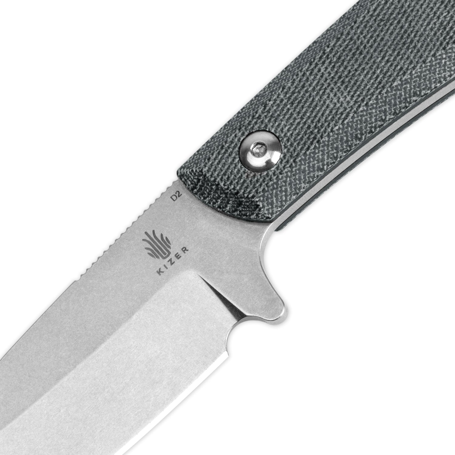 Deckhand | D2 | G10+Micarta | KizerV™ 1062A1