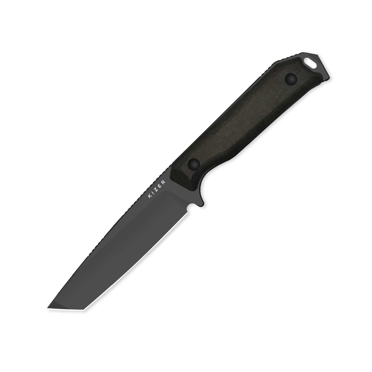 Begleiter® Fix | 3V+Hollow Grind | Richlite (Chocolate Glacier) | Hollow Grind | KizerV™ 1045MT1