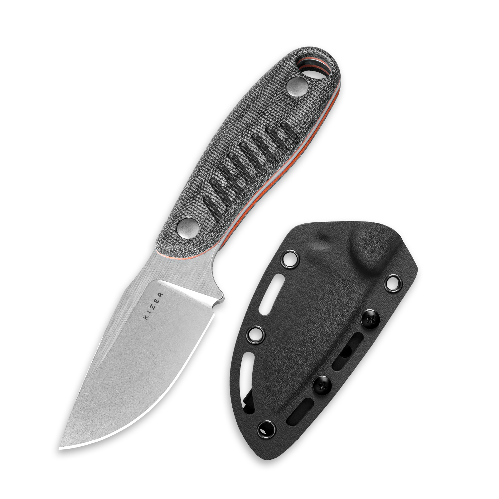 Hare | Nitro-V | Micarta + G10 | KizerV™ 1077A2