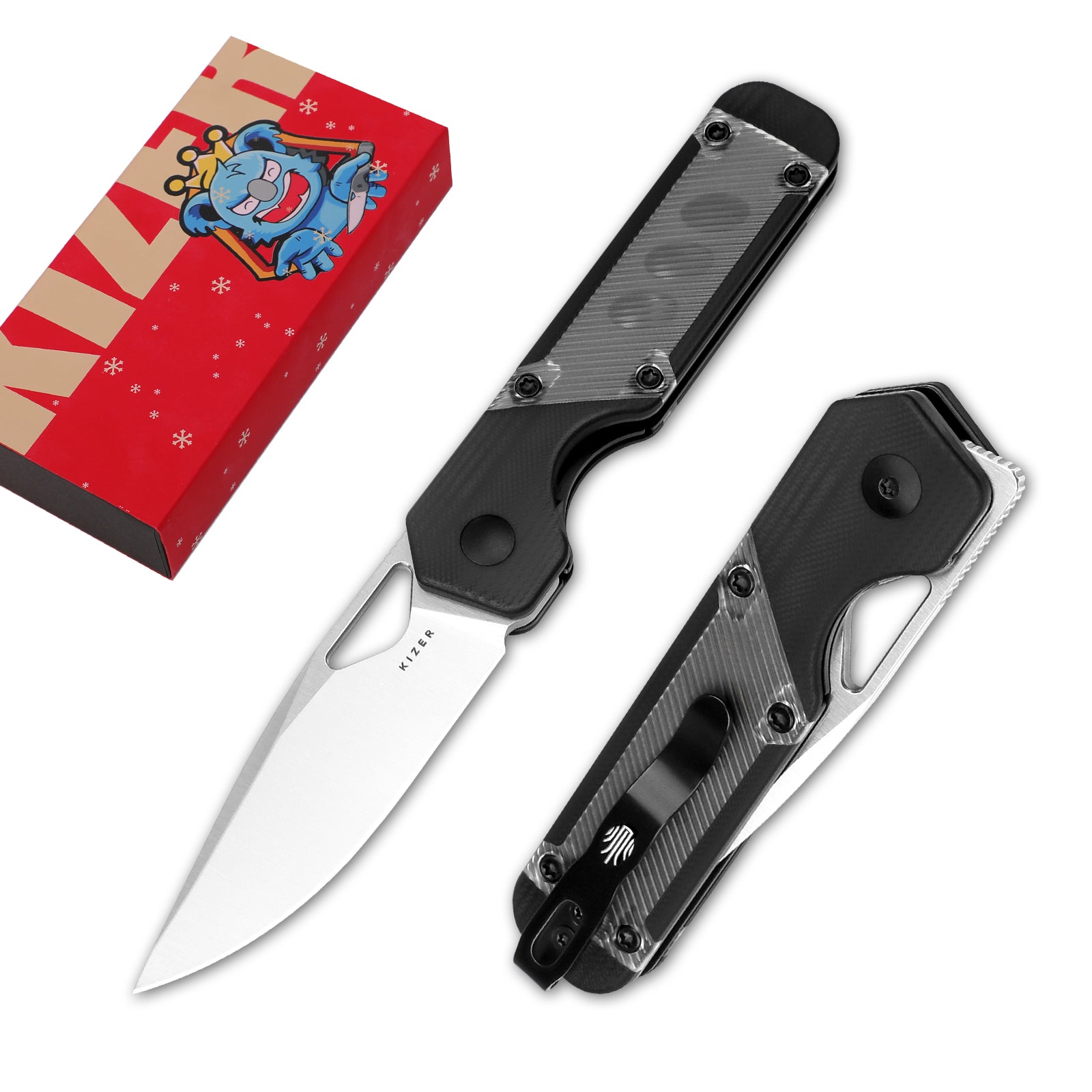 Mini Militaw® | Nitro-V | G10+Acrylic | KizerV™ 3634SA3
