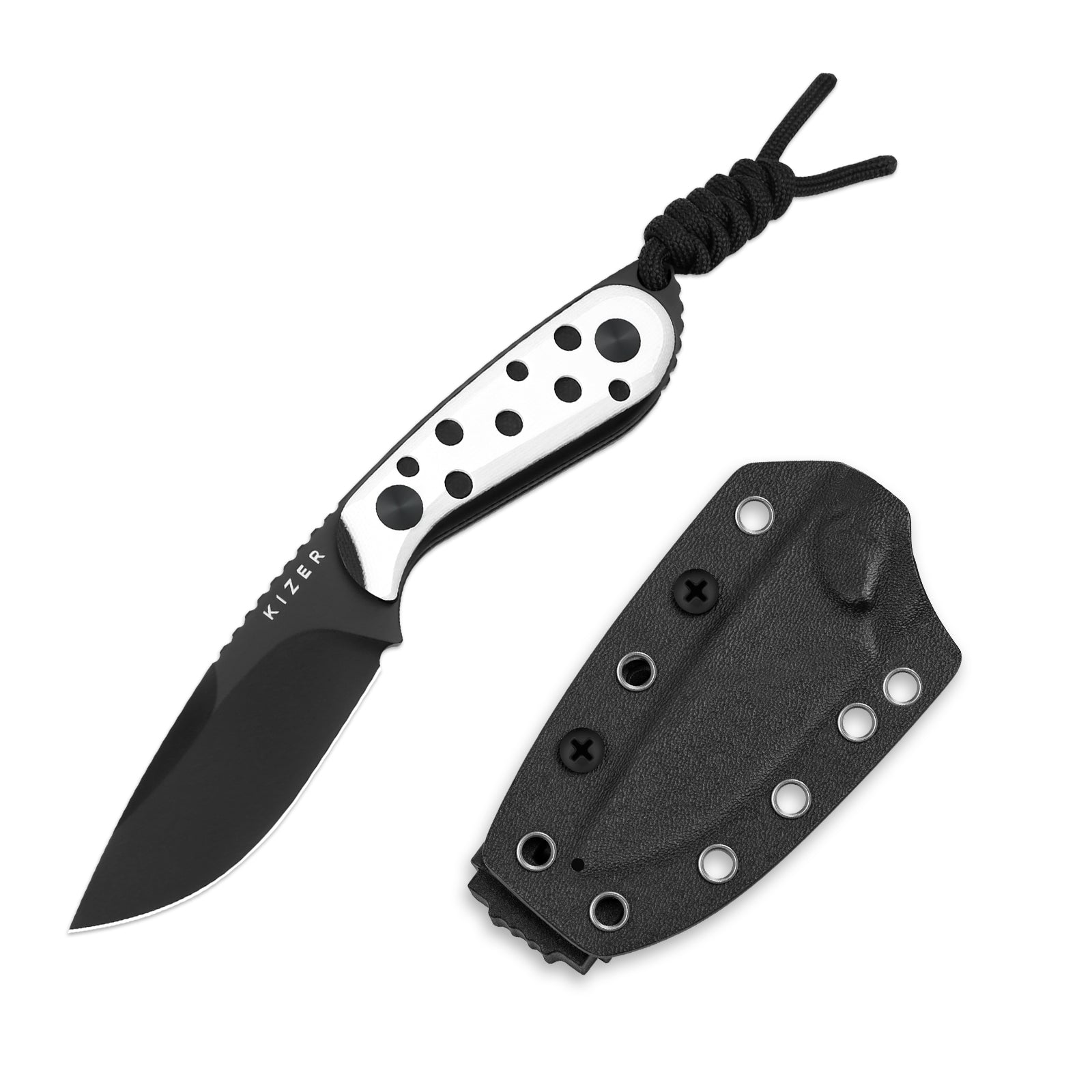 BUDDY | Nitro-V | Black & White G10 | KizerV™ 1081A3