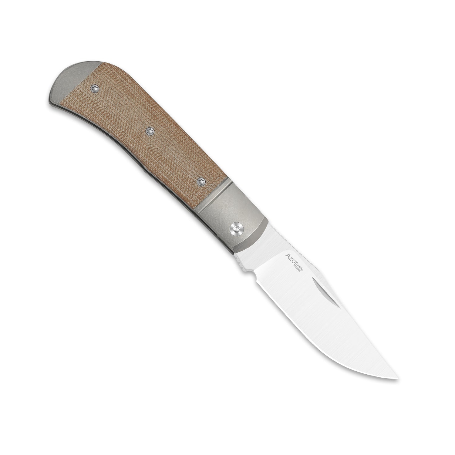 Trestle | 14C28N | Titanium & Micarta | KizerV™ 3761A1