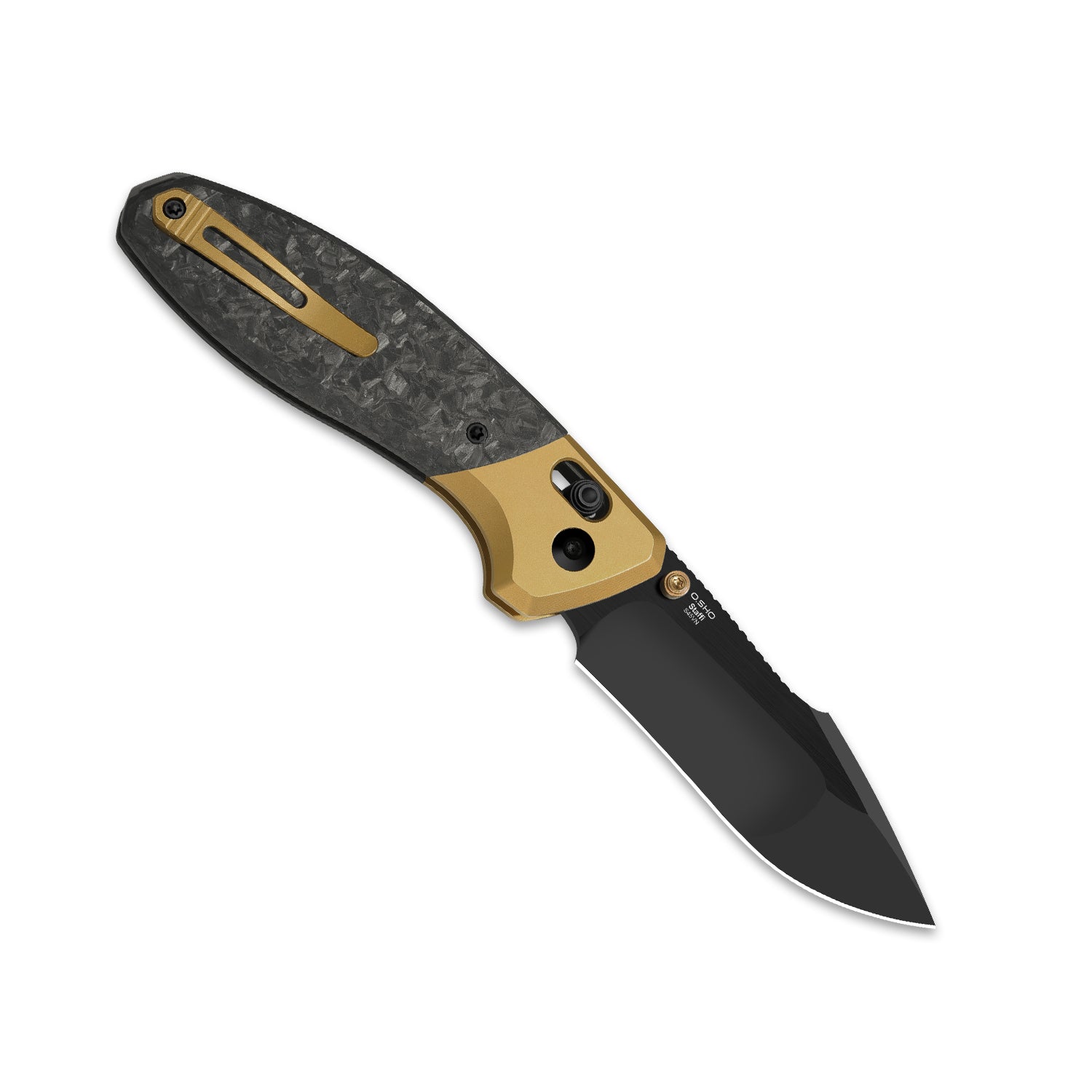 Staffi | S45VN | Titanium & Carbon Fiber | KizerB™ 3695A1