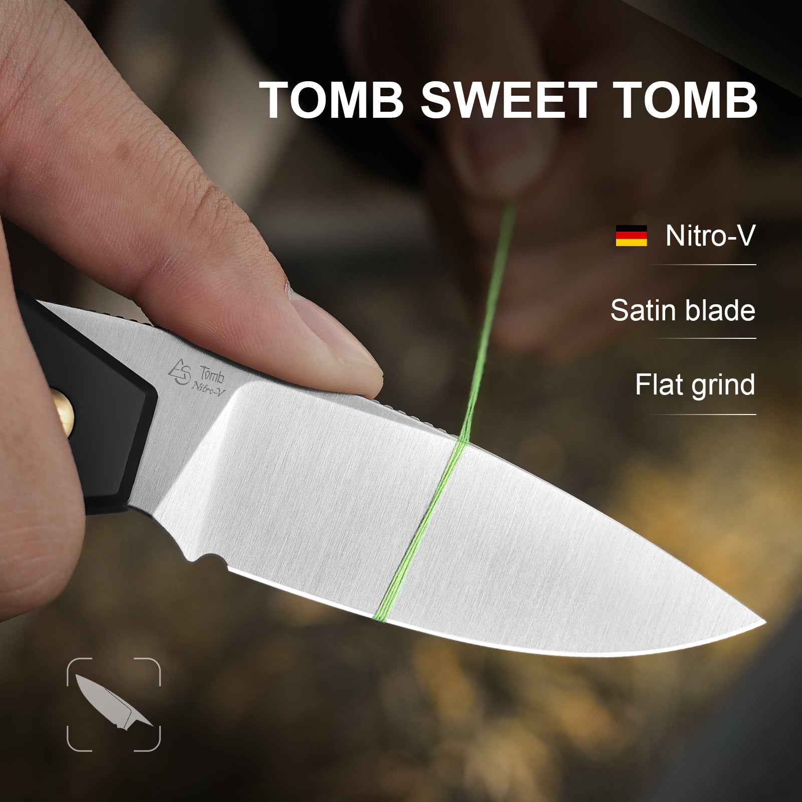 Tomb | Nitro-V | Aluminum(BK) | KizerV™ 3692A2