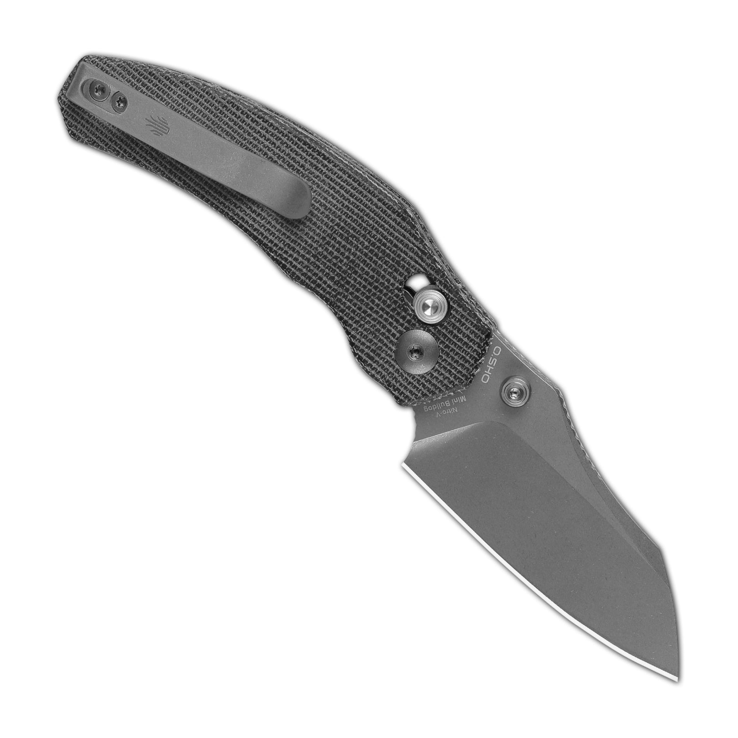 Mini Bulldog | Nitro-V | Micarta | KizerV™ 3672SA2