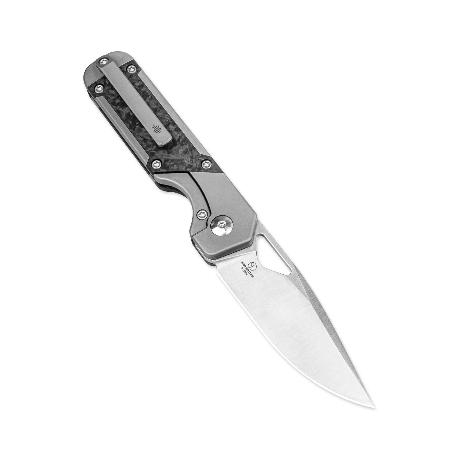 Mini Militaw® | S45VN | Titanium+Carbon Fiber | KizerB™ 3634SA4