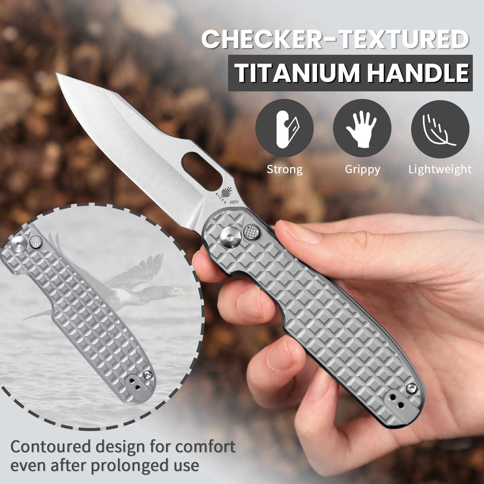 Cormorant | 20CV | Titanium | Ki4562A4