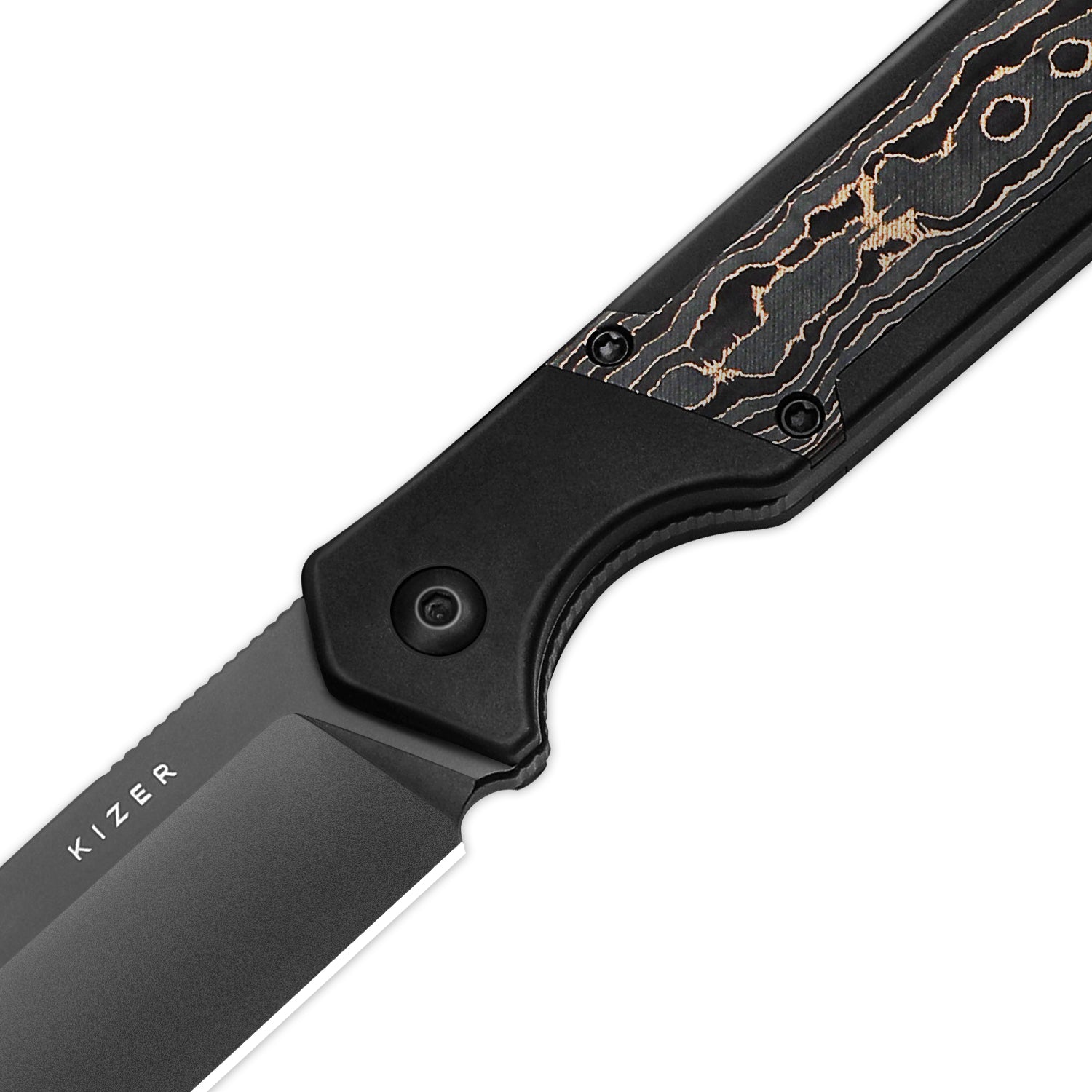 Militaw® | S35VN | Aluminium+Fat Carbon | KizerB™ 1067A1