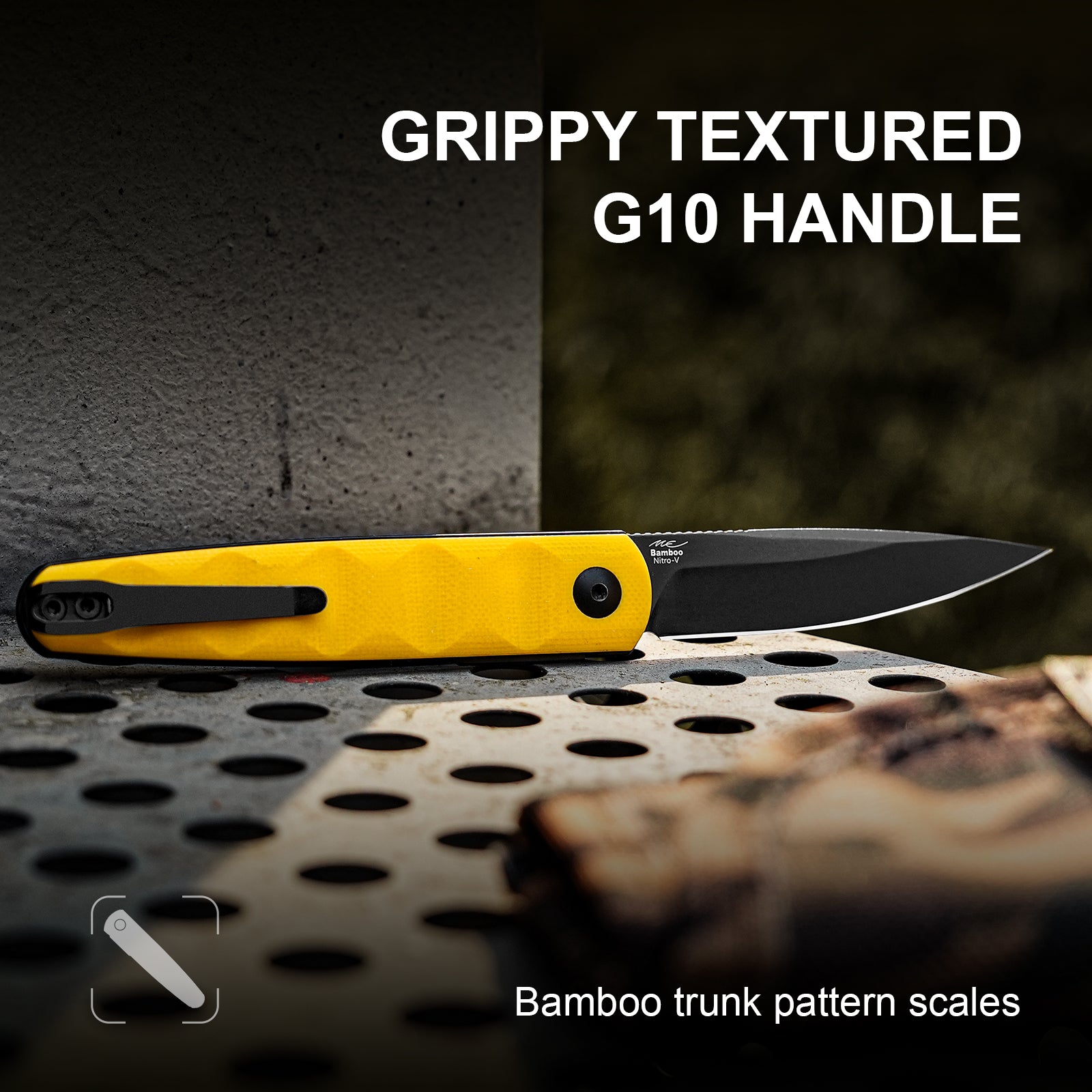 Bamboo | Nitro-V | G10（Yellow）| KizerV™ 3722A3