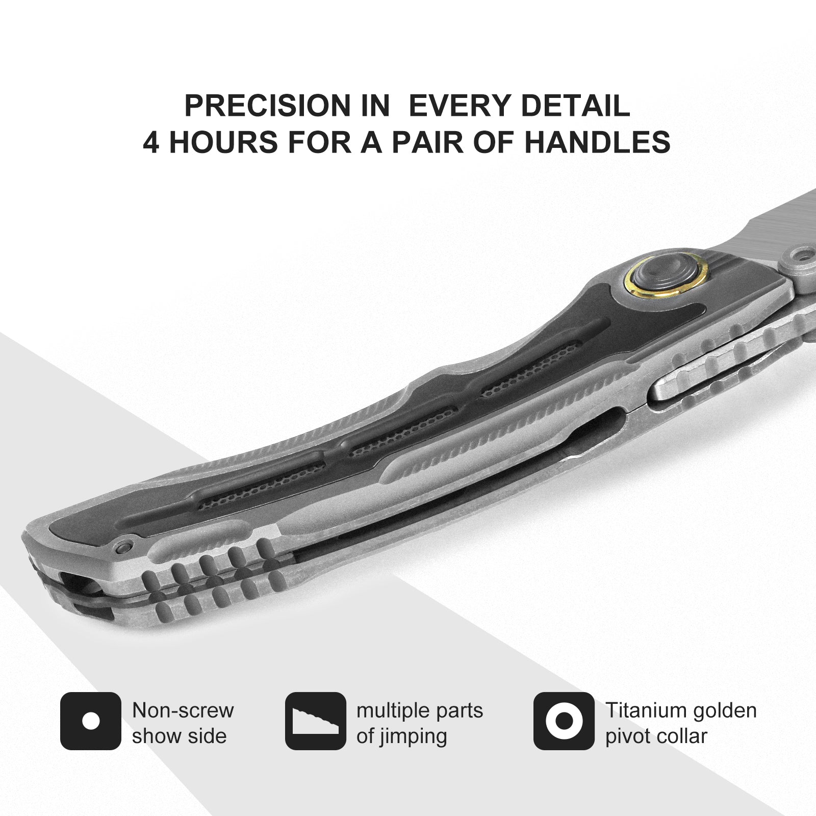 SILVERWING | S90V | Titanium | Limited | KIZERX® FK01A2
