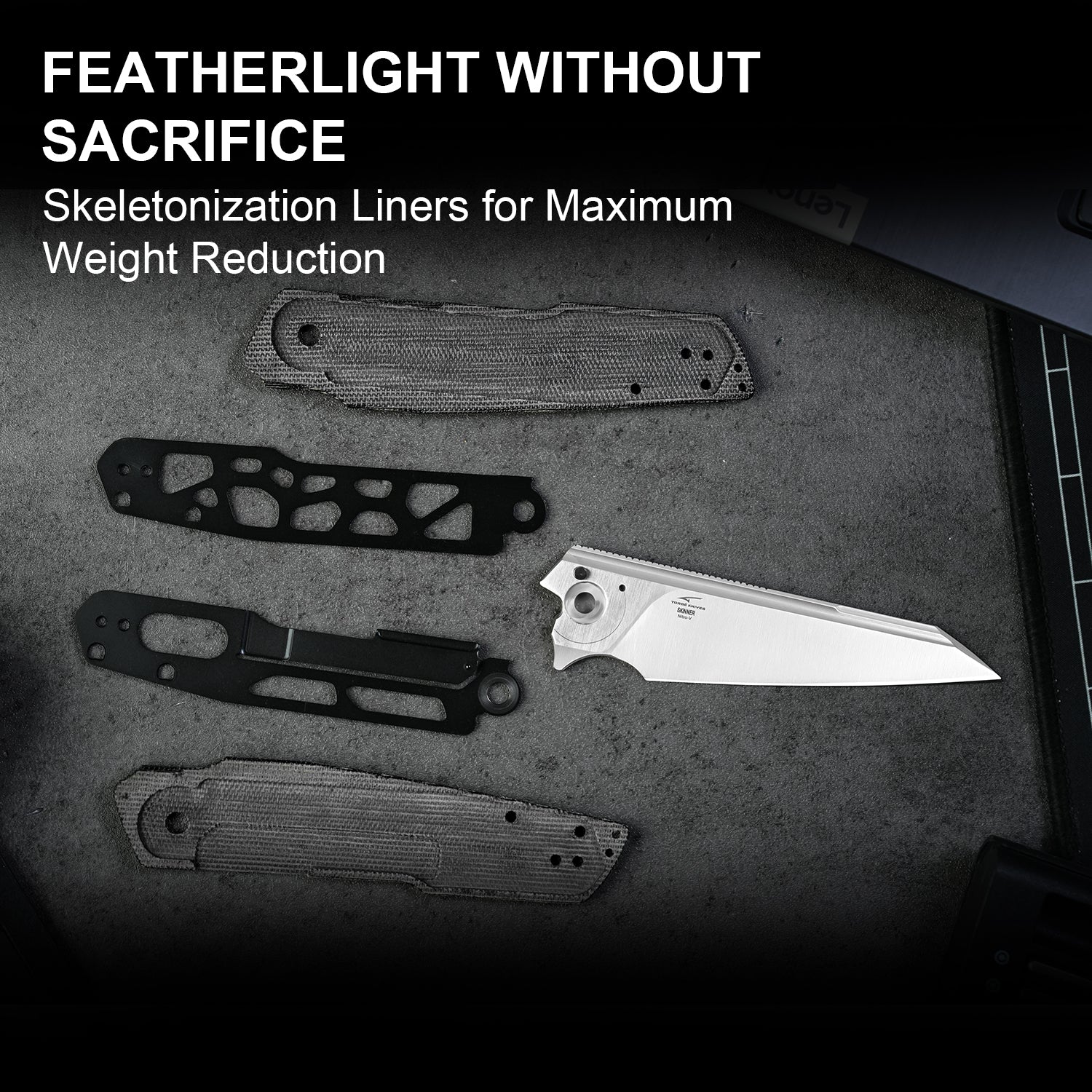 SKINNER | Nitro-V | Micarta | KizerV™  3725A2