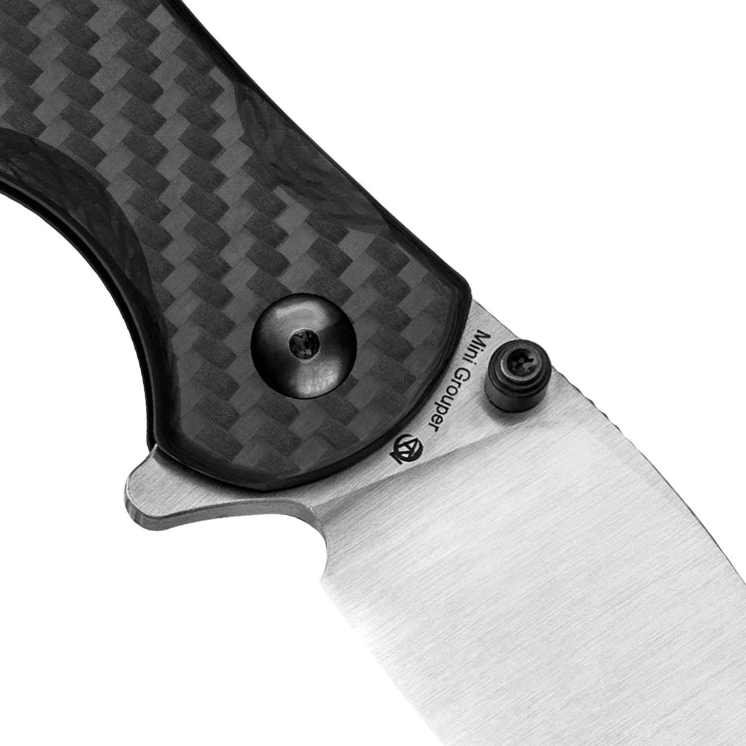 Mini Grouper | Nitro V | G10 Carbon Fiber | KizerV™ 3669A1