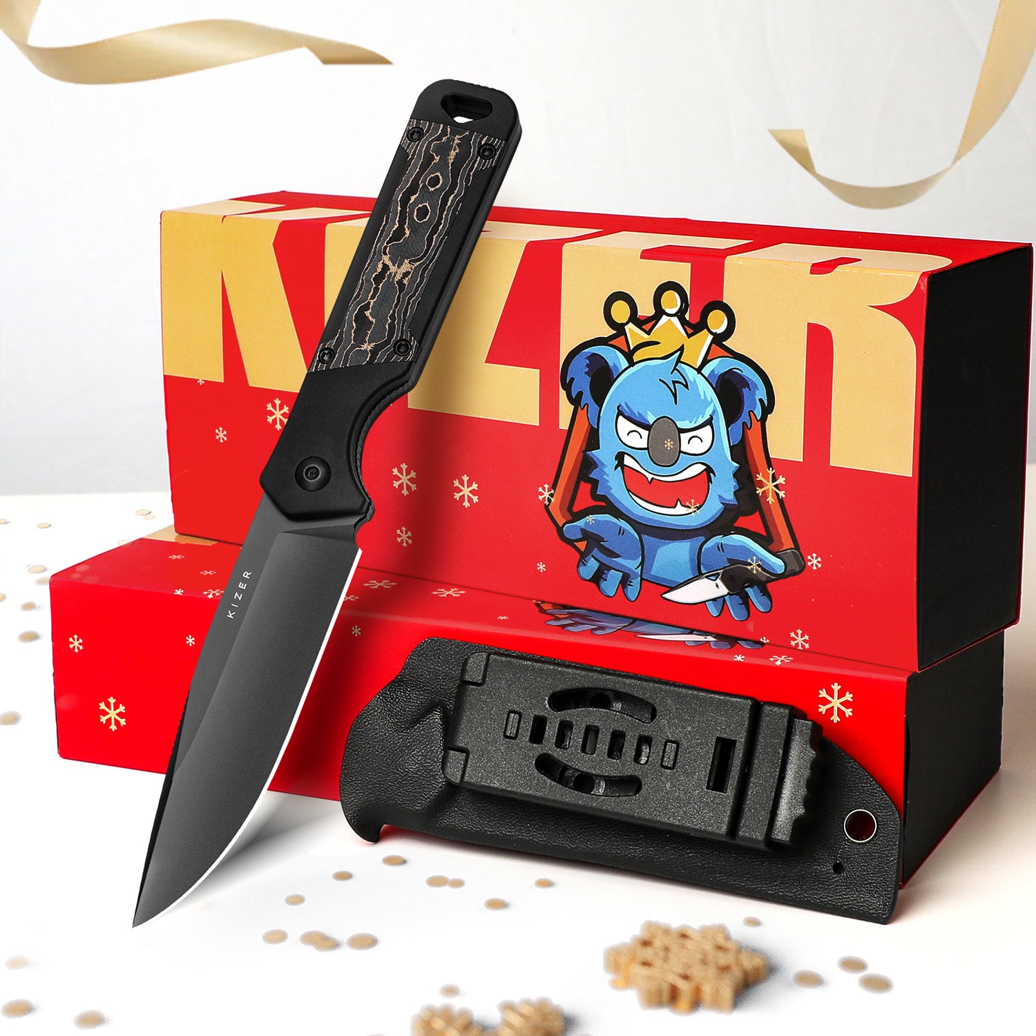 Militaw® | S35VN | Aluminium+Fat Carbon | KizerB™ 1067A1