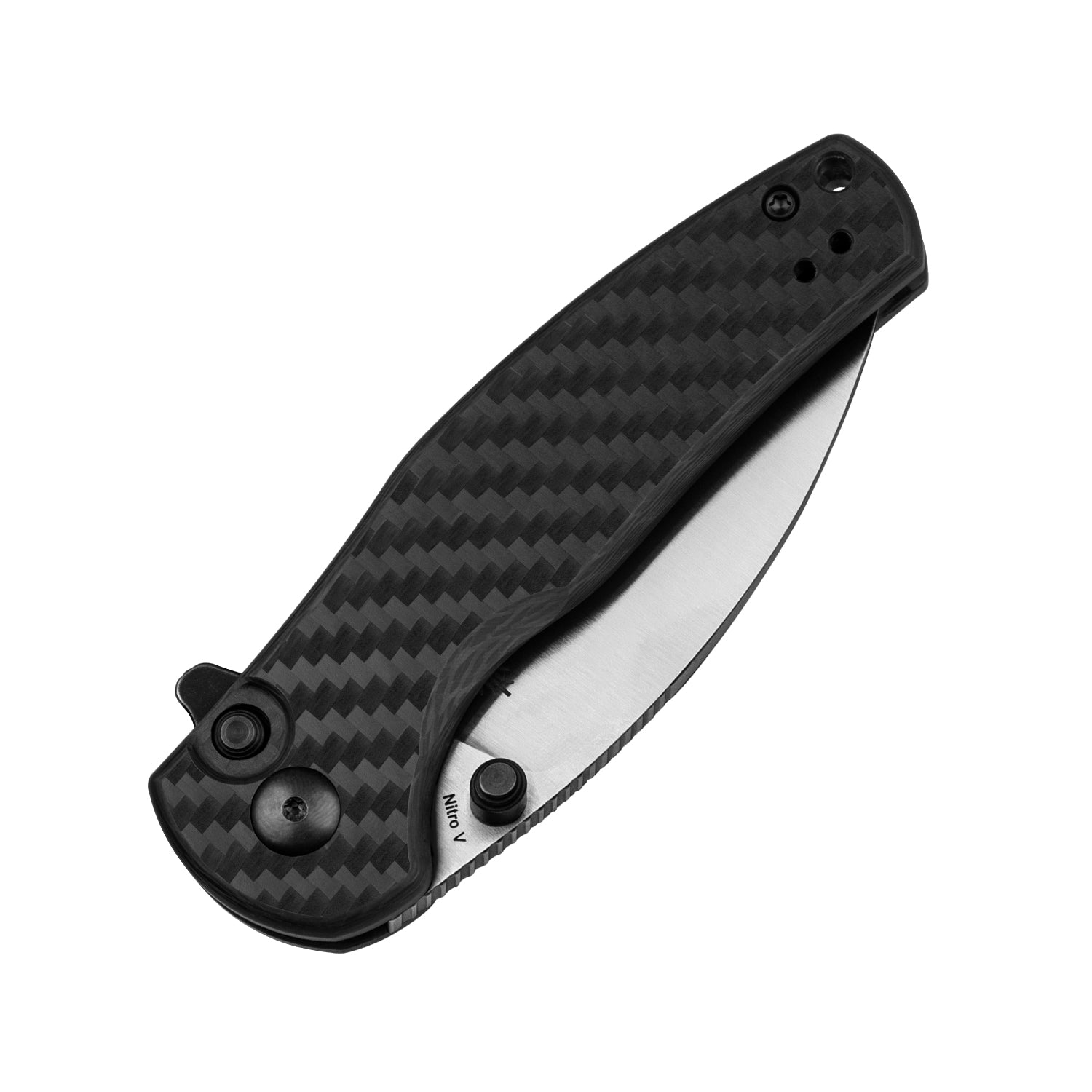 Mini Grouper | Nitro V | G10 Carbon Fiber | KizerV™ 3669A1