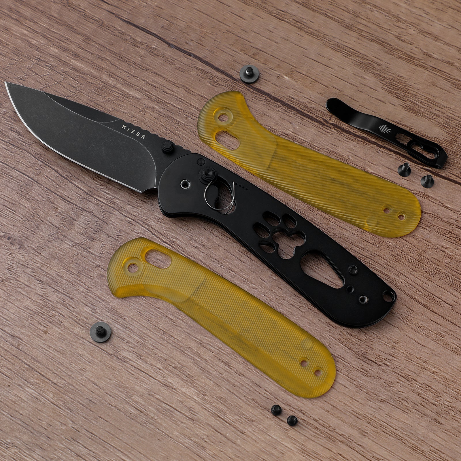 Buddy II | Kizer Clutch Lock™ | Acrylic | AEB-L Satin | KizerV™ 3790A2
