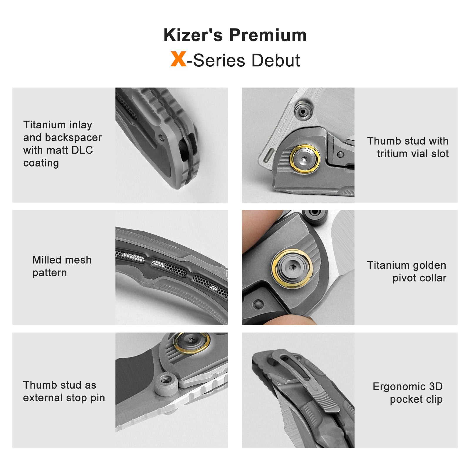 SILVERWING | M390 | Titanium | Limited | KIZERX® FK01A3