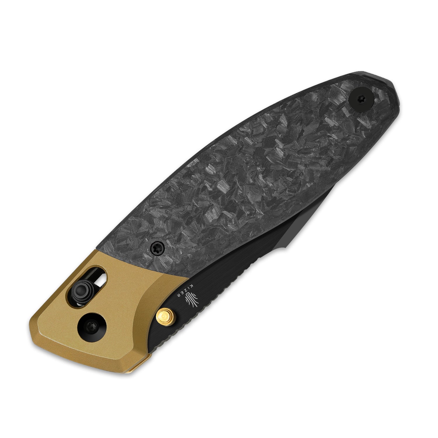 Staffi | S45VN | Titanium & Carbon Fiber | KizerB™ 3695A1