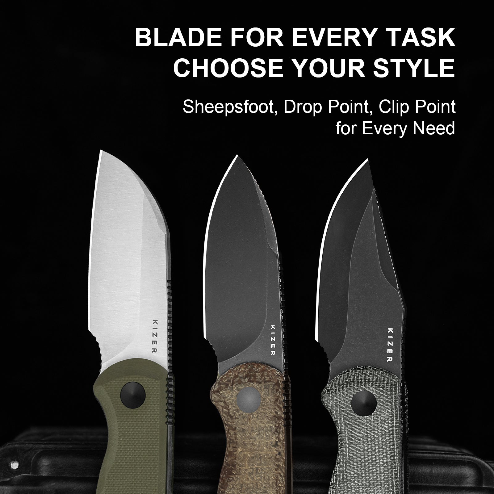 Drop Bear® Fix | AEB-L | Micarta | KizerV™ 1092A1