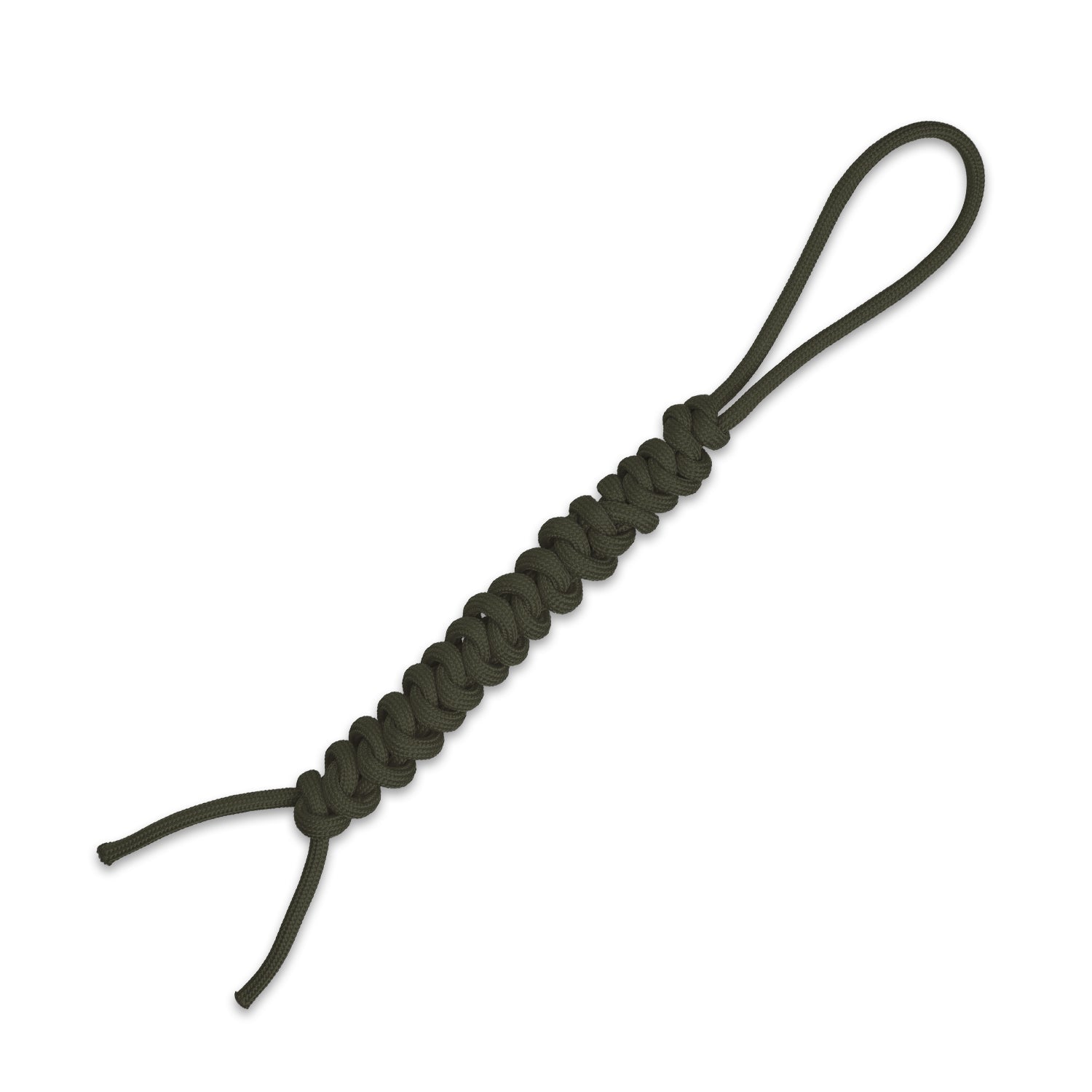Kizer Paracord | EDC Tool Lanyard | Durable Green Braided Paracord | 80CM