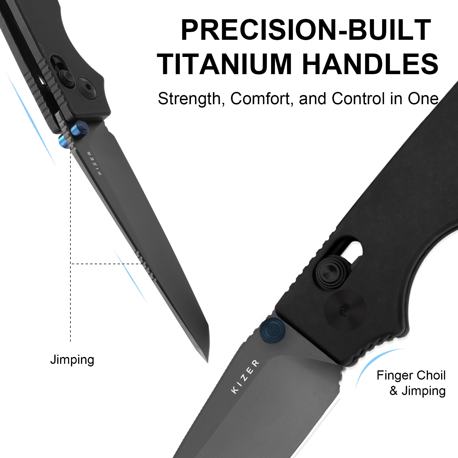 Original 2 | S45VN | Titanium | KizerB™ 3605.2TA1