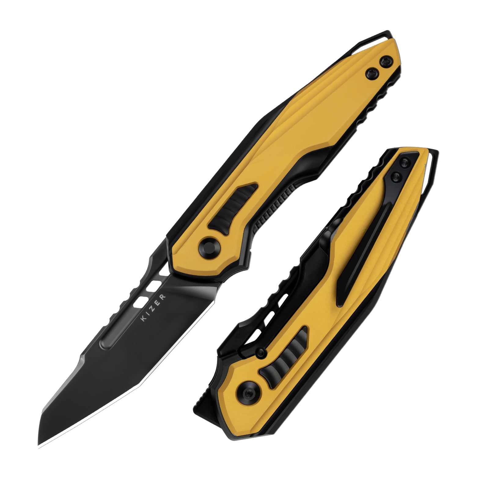 Zero | S35VN | Titanium & Aluminum | KizerB™ 3664A1