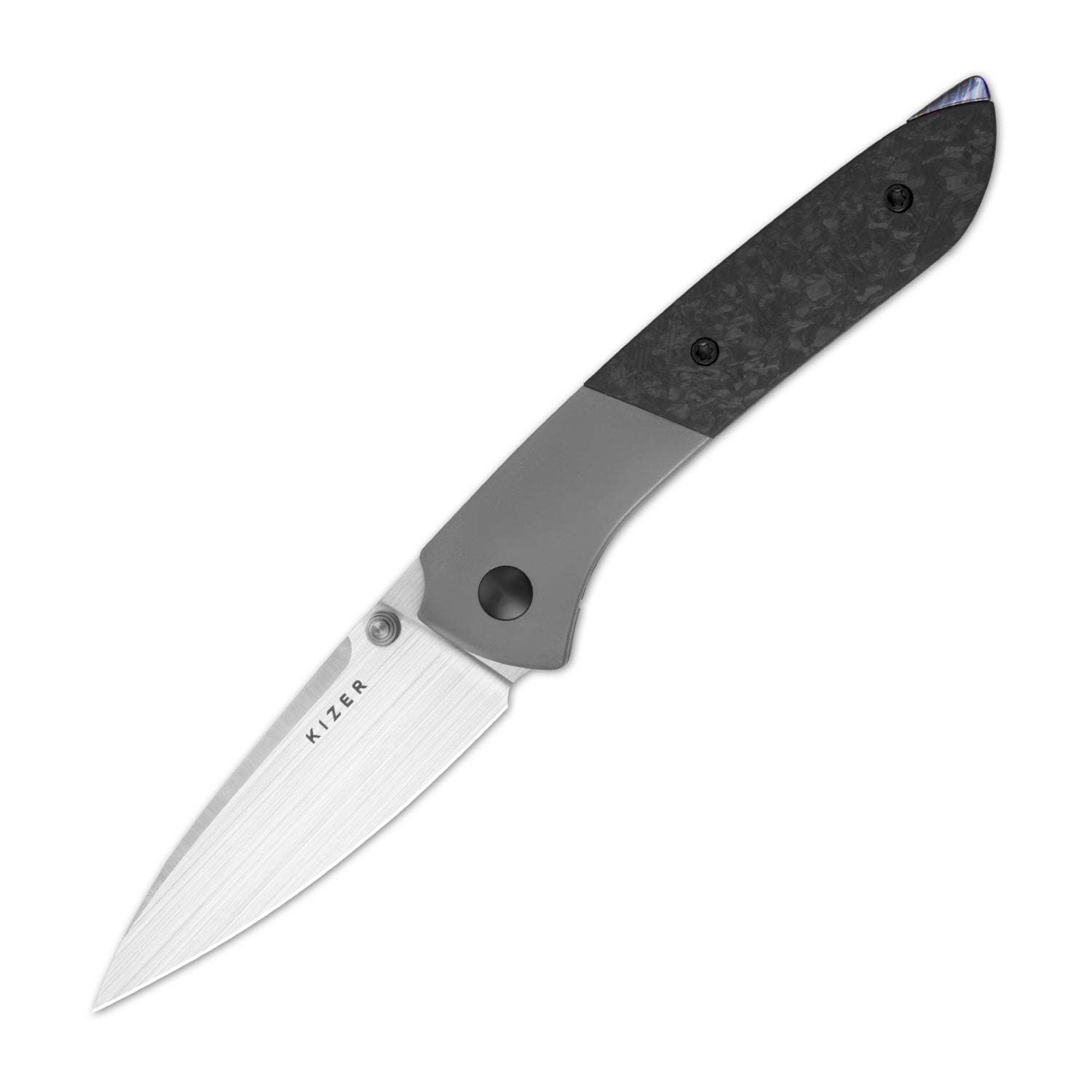 Spitfire | S35VN | Titanium & Carbon Fiber | KizerB™ 3690A1
