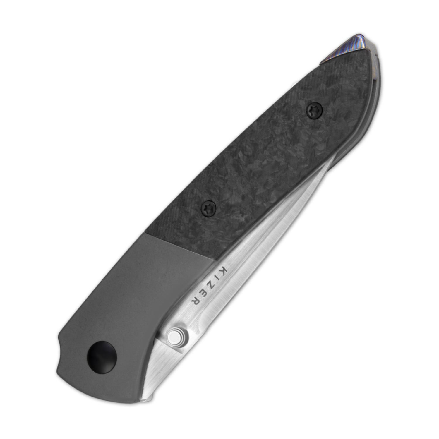 Spitfire | S35VN | Titanium & Carbon Fiber | KizerB™ 3690A1