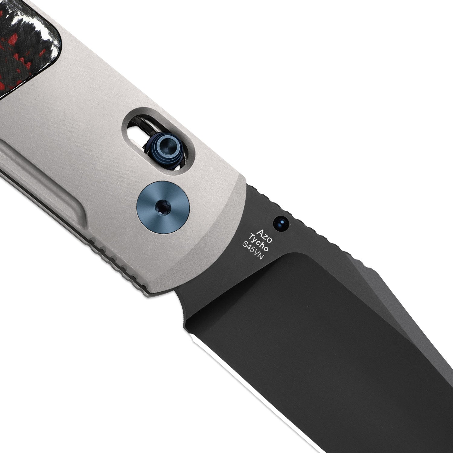 Tycho | S45VN | Titanium & Fat Carbon | KizerB™ 4761A3