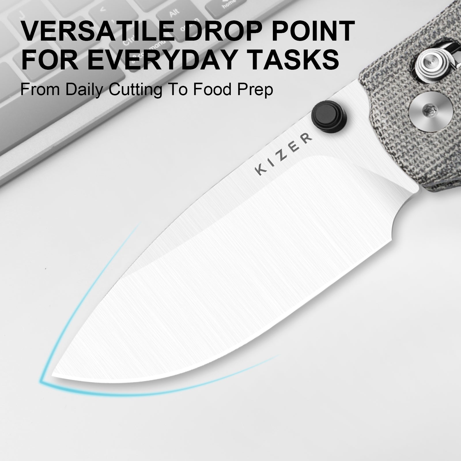 Sheepdog® Knives C01C | Kizer Clutch Lock™| ELMAX | Norplex UltreX™ Micarta | KizerB™ 3488.29CDA2