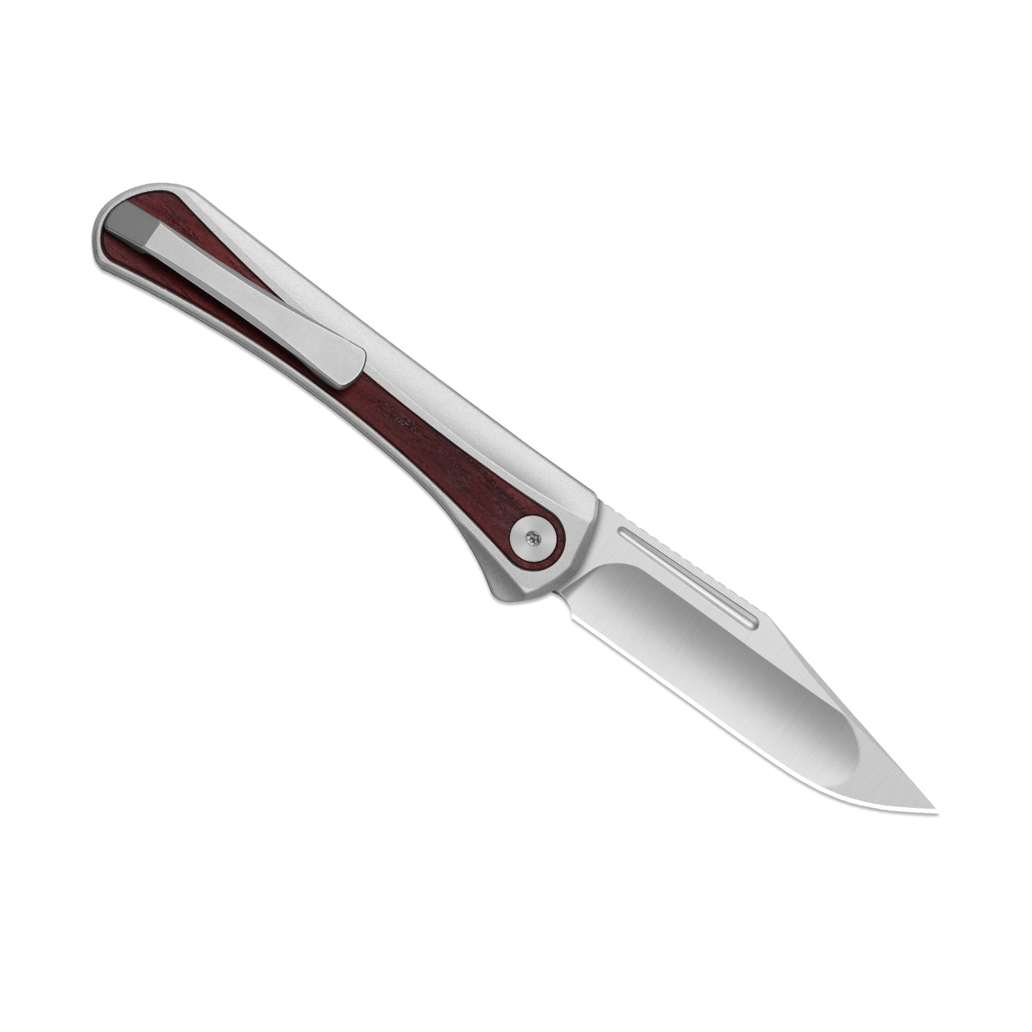 Melody | S35VN | Compound Grind | Aluminum & Panama Rosewood KizerB™ 3732A2