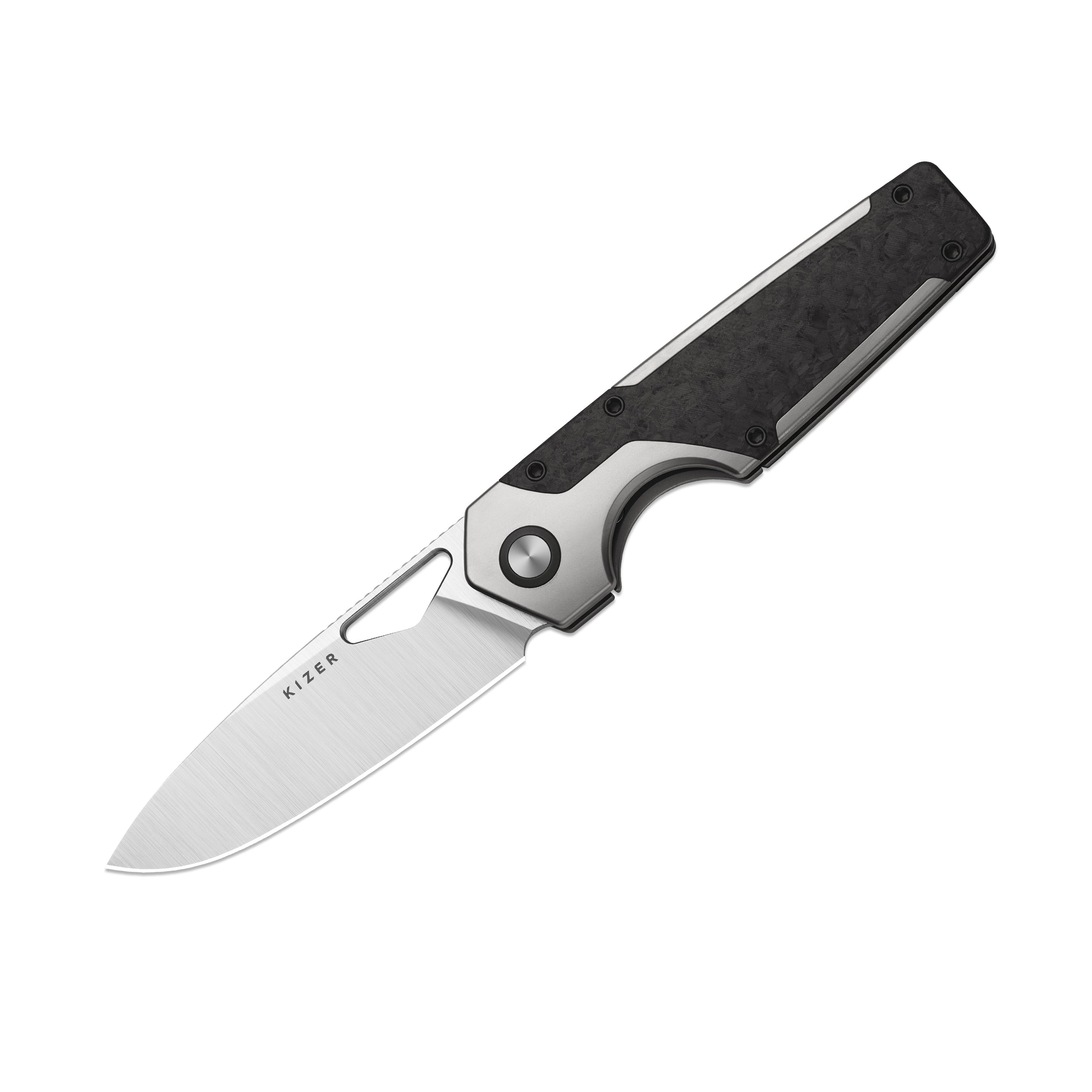 Serpentine | Jonathan Styles | Elmax | Thumb Hole & Front Flipper | Frame Lock | KizerB™ 3759FDA1