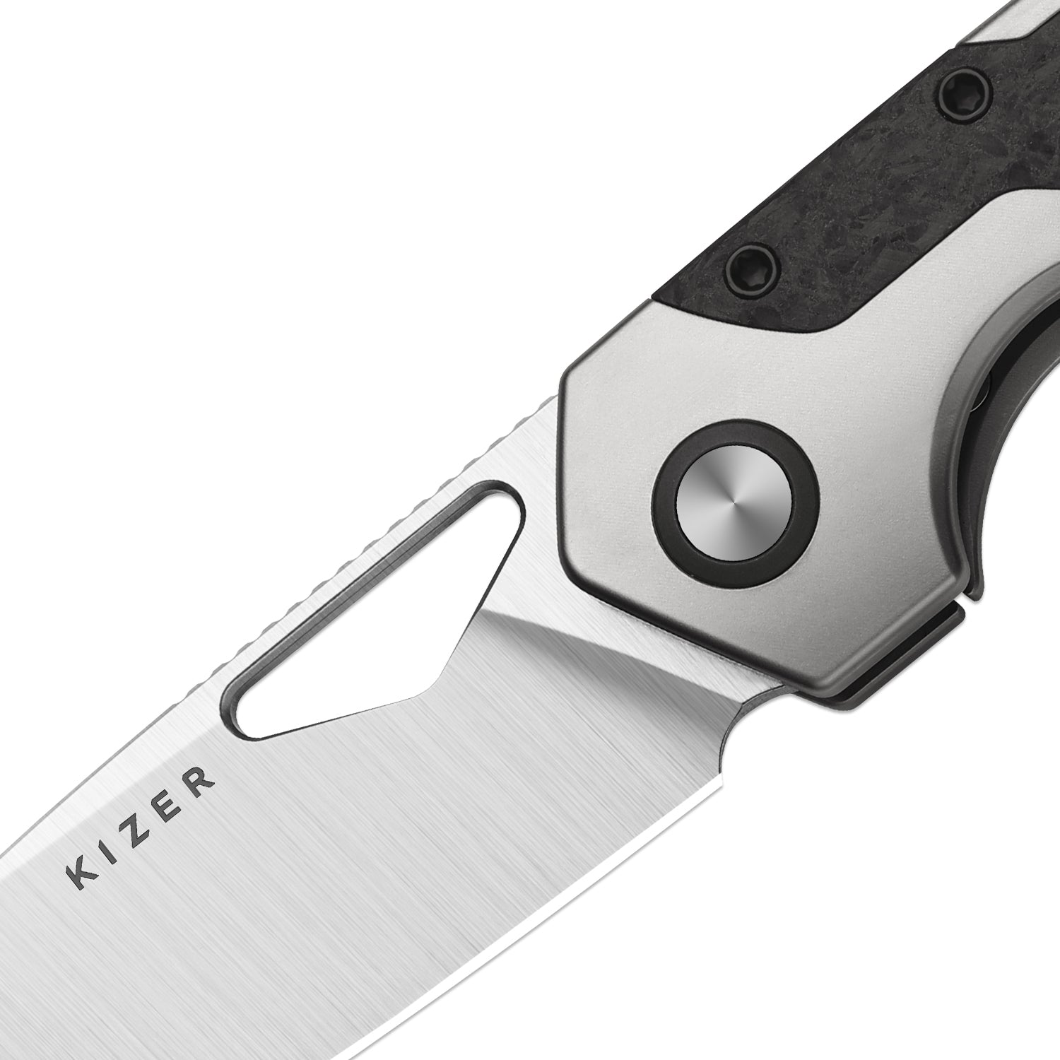 Serpentine | Jonathan Styles | Elmax | Thumb Hole & Front Flipper | Frame Lock | KizerB™ 3759FDA1